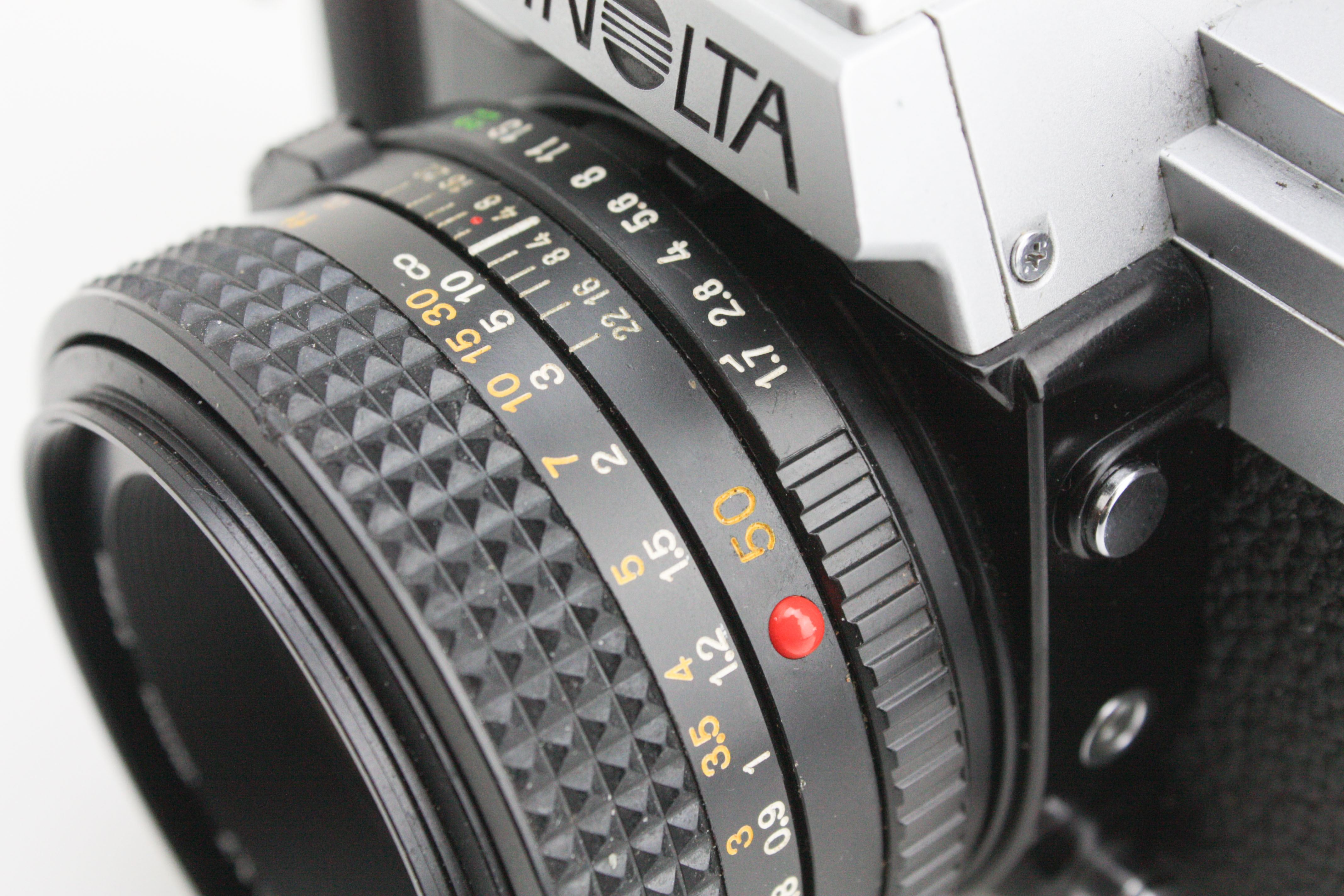 Minolta XG-M 35mm SLR Camera, Rokkor 50mm f/1.7 Lens - Image 8
