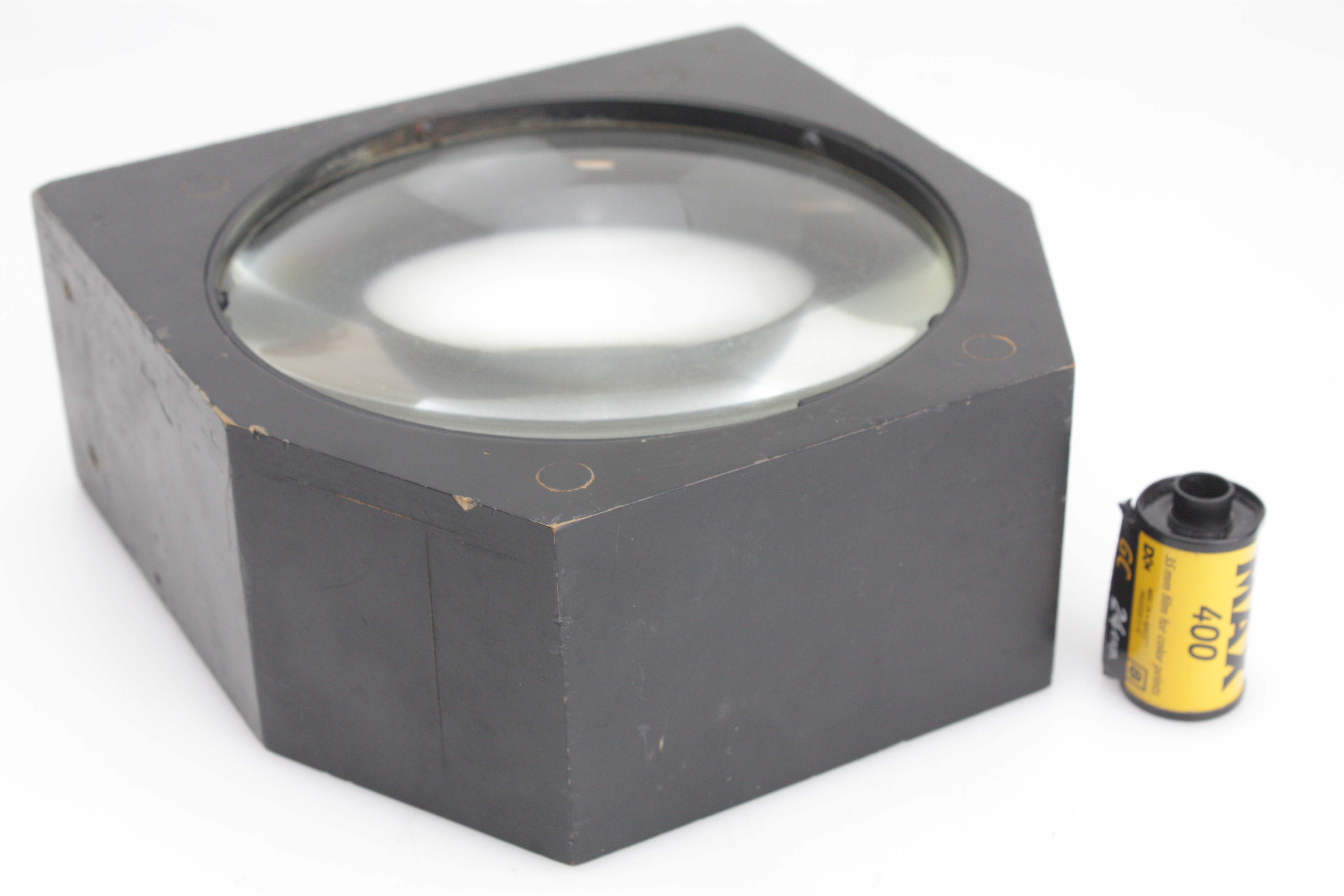 'Boxed' Double Condensers for 5x4"? or 6x9cm - 150mm Diameter - Image 4