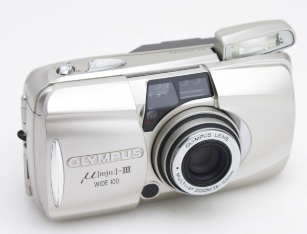 Olympus Mju-III Wide 100 Compact Camera - Multi-AF Zoom 28-100mm