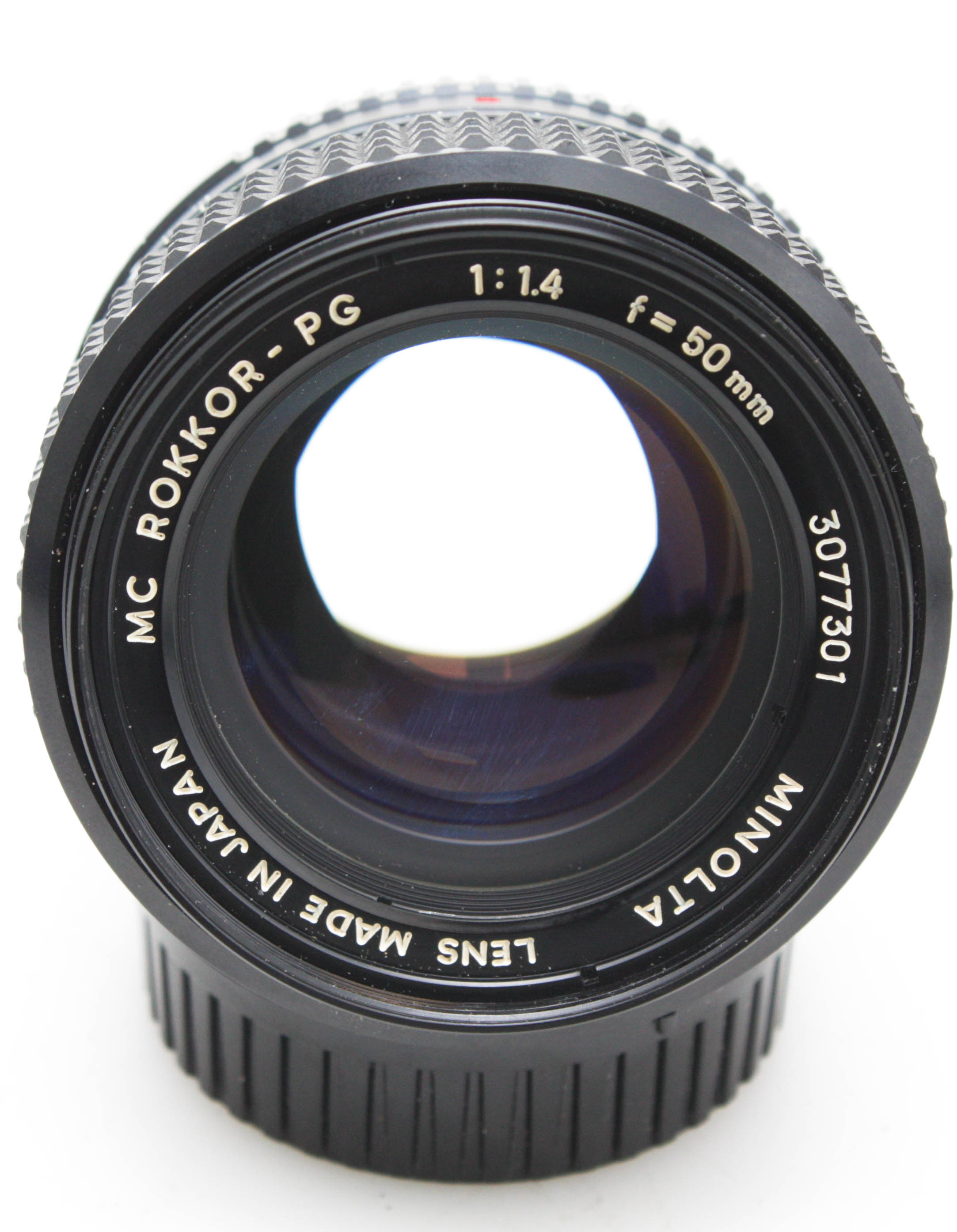Minolta 50mm f/1.4 MC Rokkor -PG Fast Prime Lens - MD Mount - Excellent - Image 3