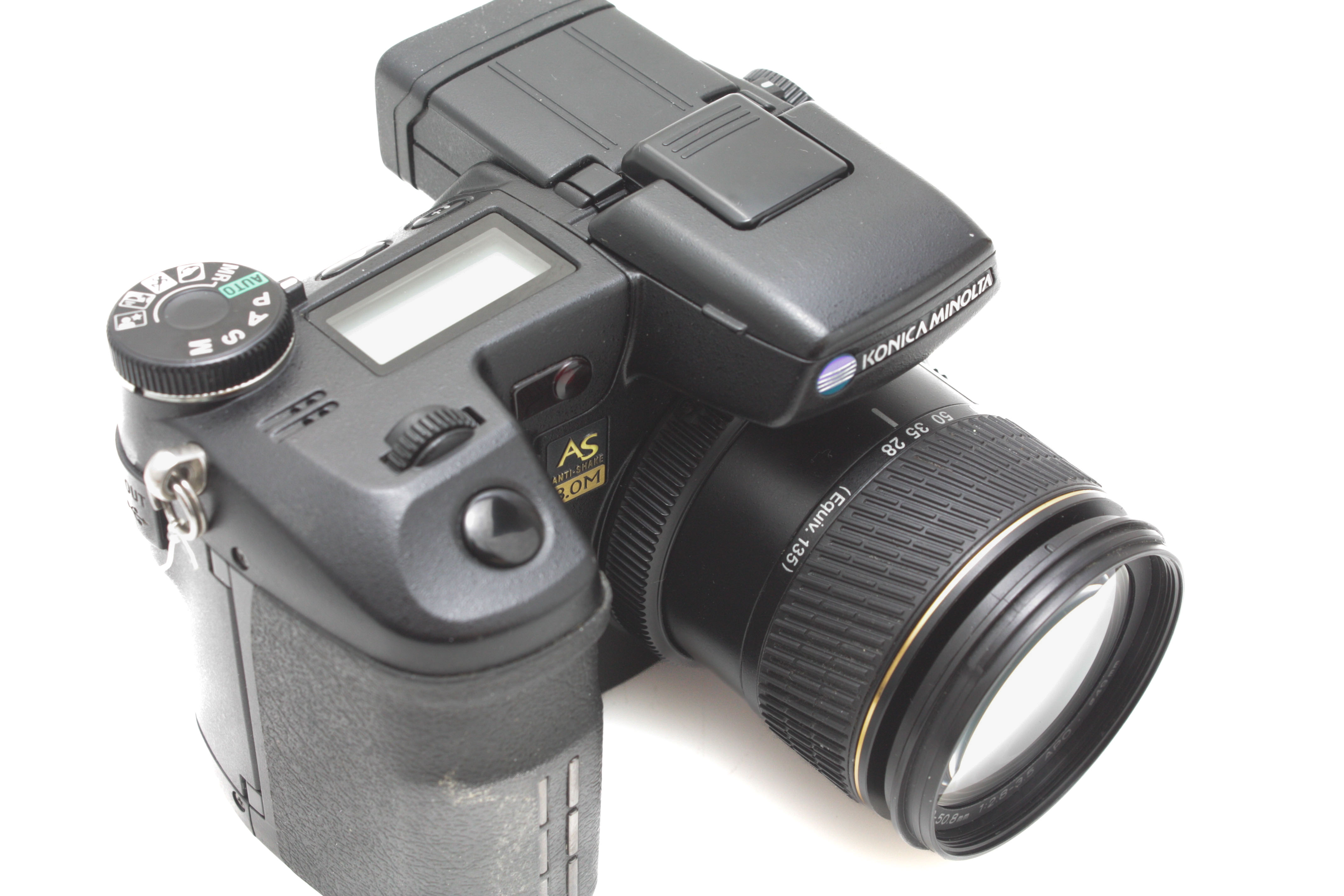 Konica Minolta Dimage A2 CCD 8MP Digital Bridge Camera w/ 7.2-50.8mm f/2.8-3.5 APO Zoom Lens - Image 2
