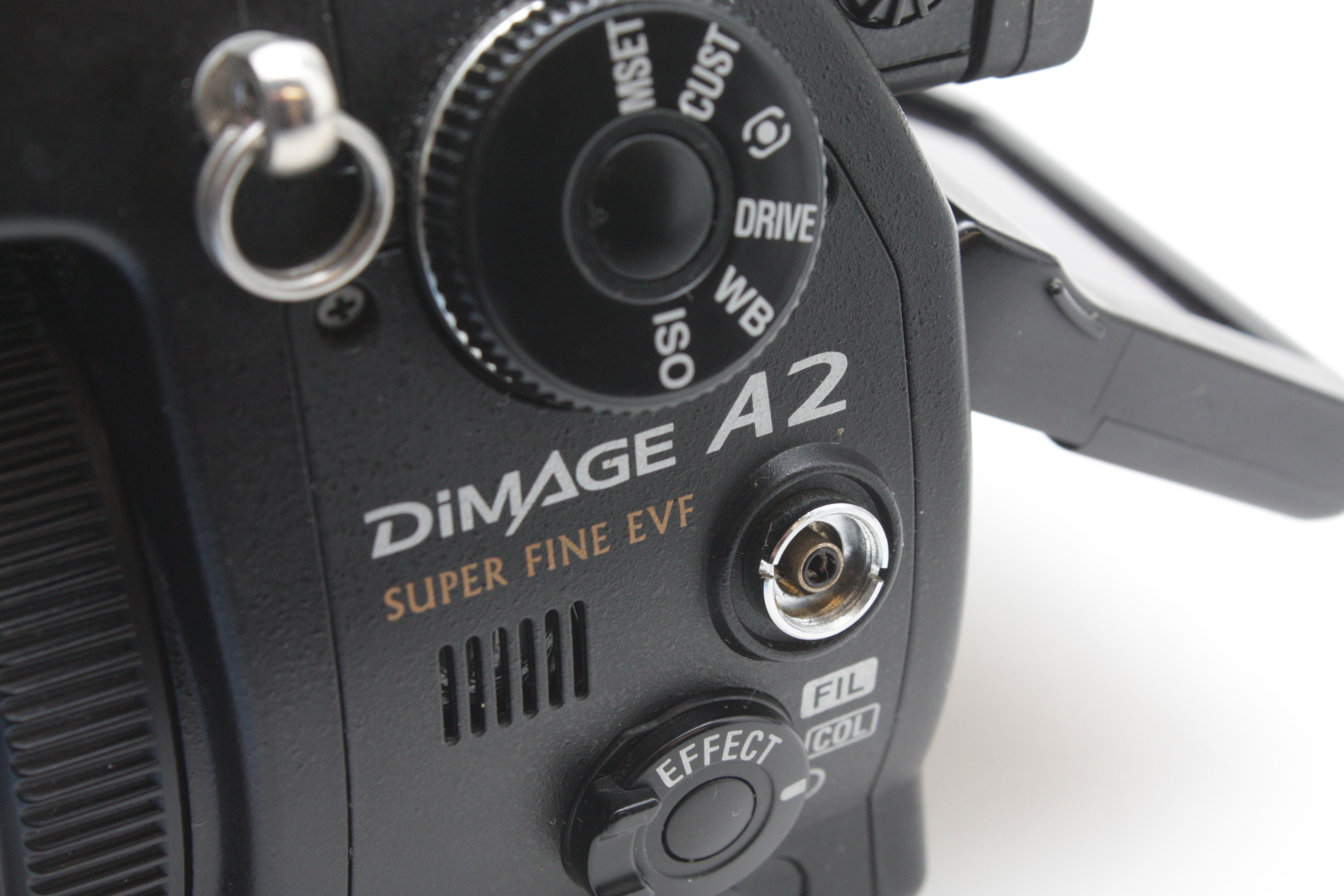 Konica Minolta Dimage A2 CCD 8MP Digital Bridge Camera w/ 7.2-50.8mm f/2.8-3.5 APO Zoom Lens - Image 8