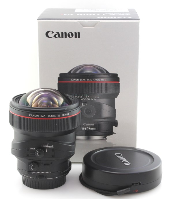 Canon TS-E 17mm F4 L Tilt Shift Lens for Canon EF Cameras. Superb Condition