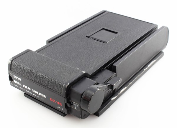 Toyo Roll Film Holder 67/45 - 10 Exp / 120 - for 6x7 on 4x5 - UK Seller