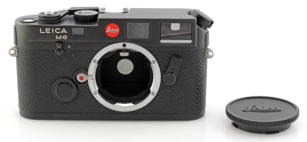 Leica M6 Black 35mm Film Rangefinder Camera Body 0.72 Finder - M Mount
