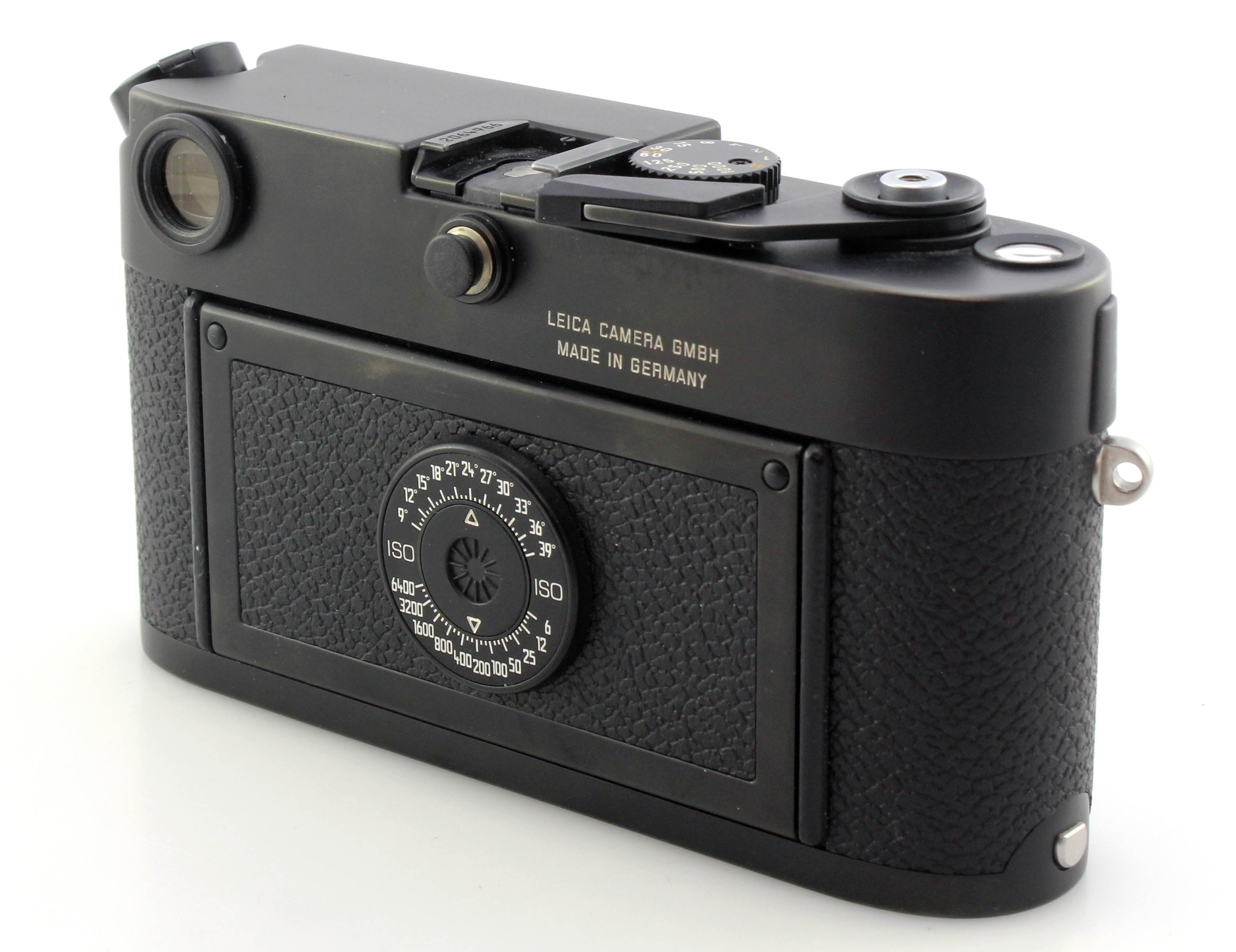 Leica M6 Black 35mm Film Rangefinder Camera Body 0.72 Finder - M Mount - Image 5