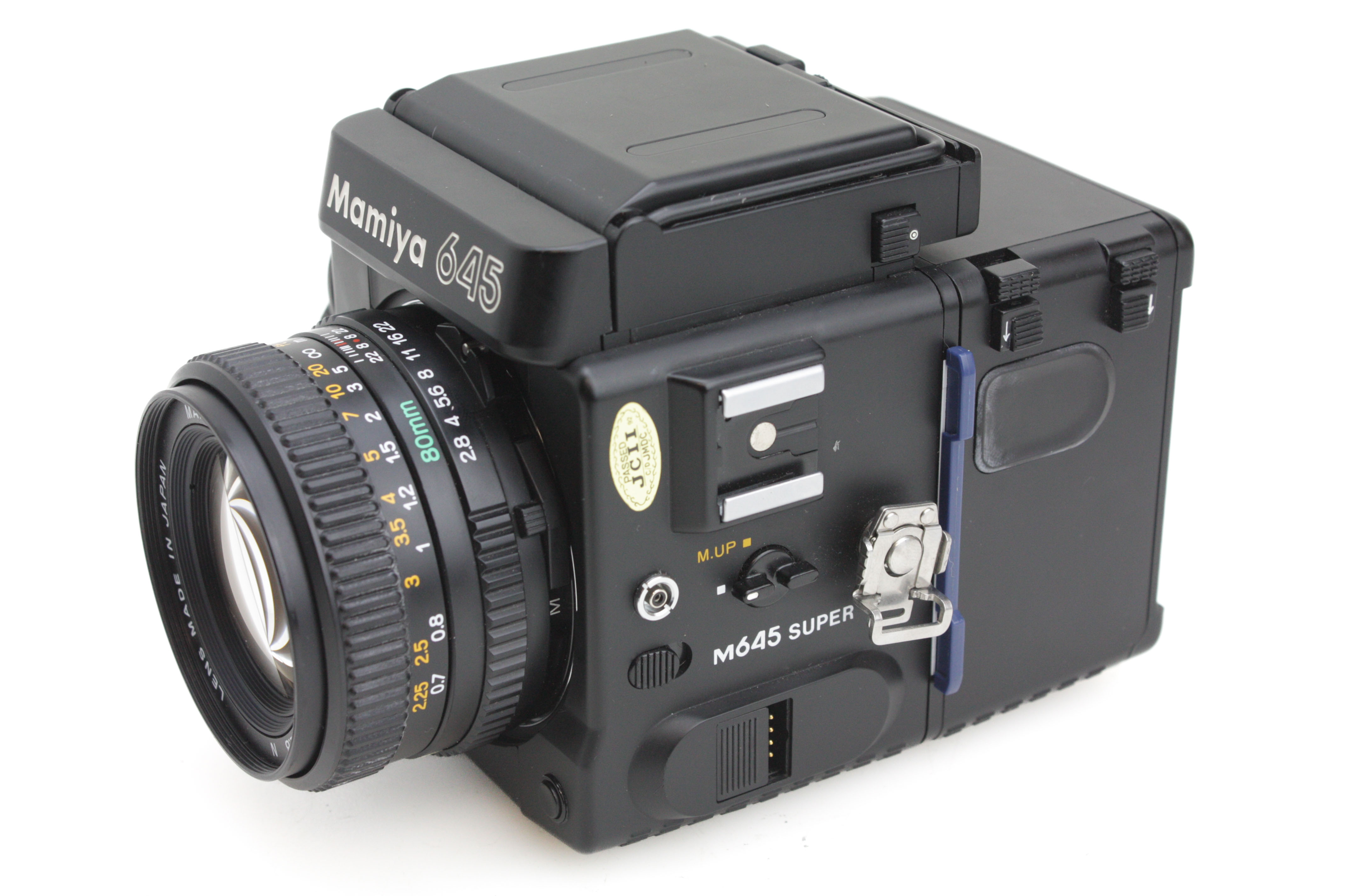 Mamiya 645 Super with 80mm F2.8 N with Waist Level Finder and 120 film Back - Image 4
