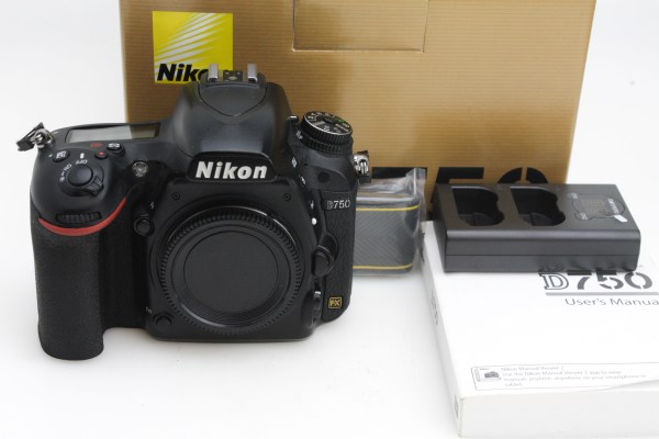 Nikon D750 24.3 Megapixel Full Frame DSLR Camera Body - Boxed