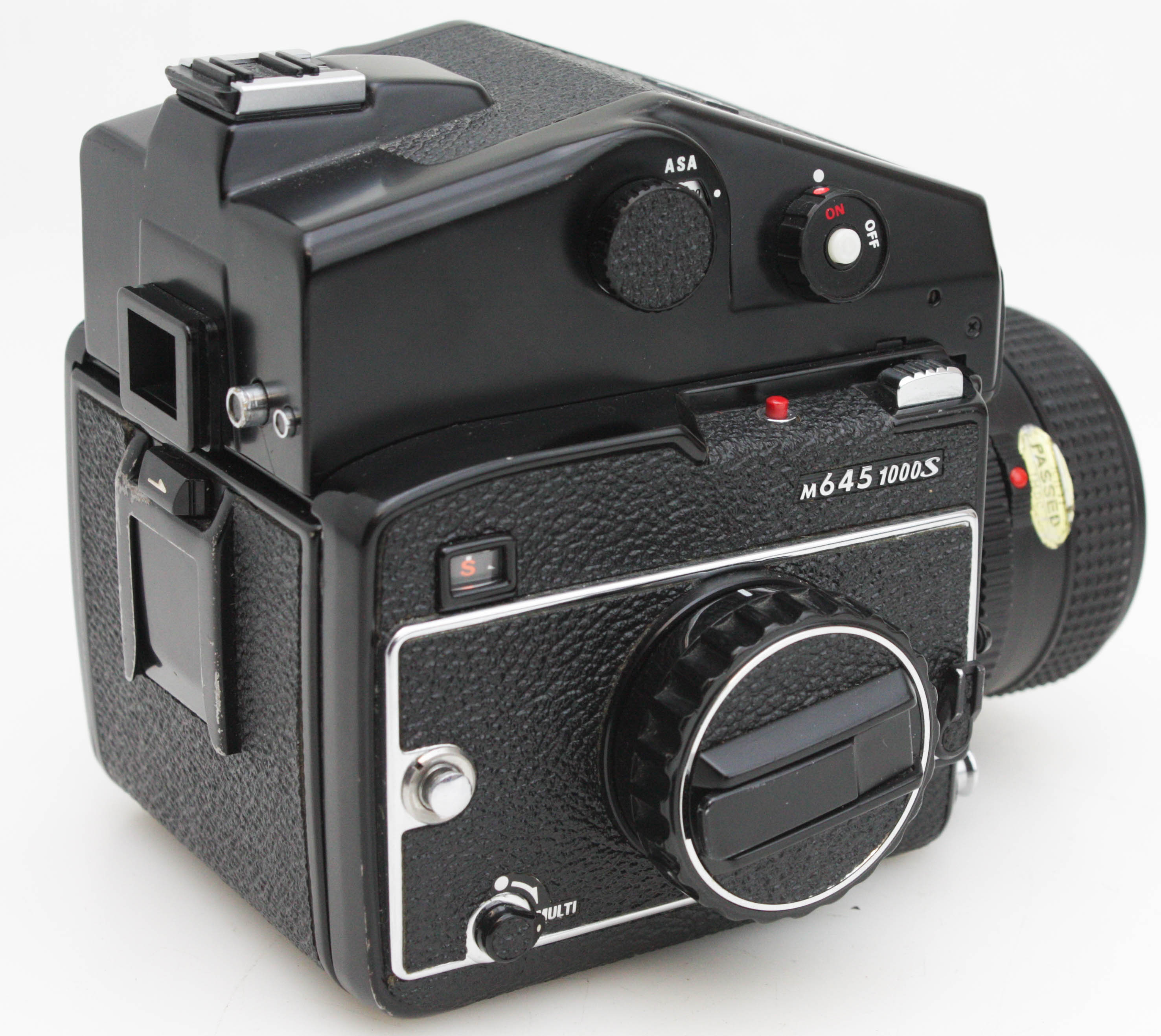 Mamiya M645 1000S 120 Camera, with 80mm f/2.8 C - AE Eye Level Prism - Image 5