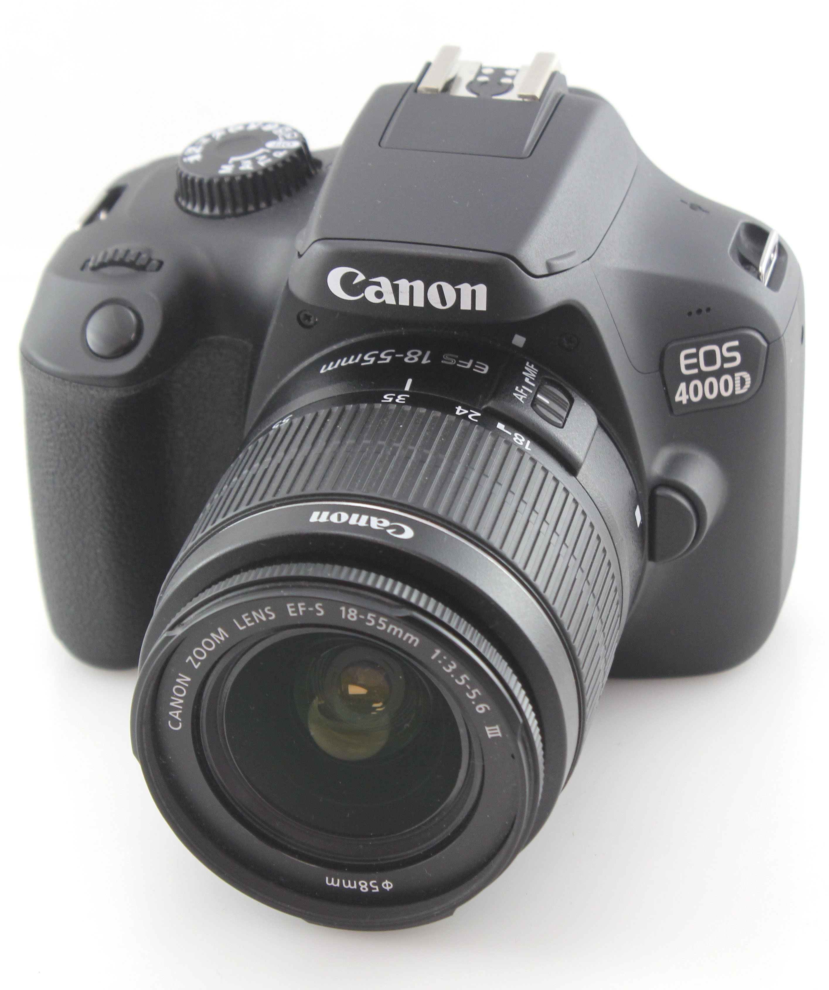 Canon EOS 4000D 18MP APS-C Digital SLR Camera & EFS 18-55 III Zoom Lens - Image 2