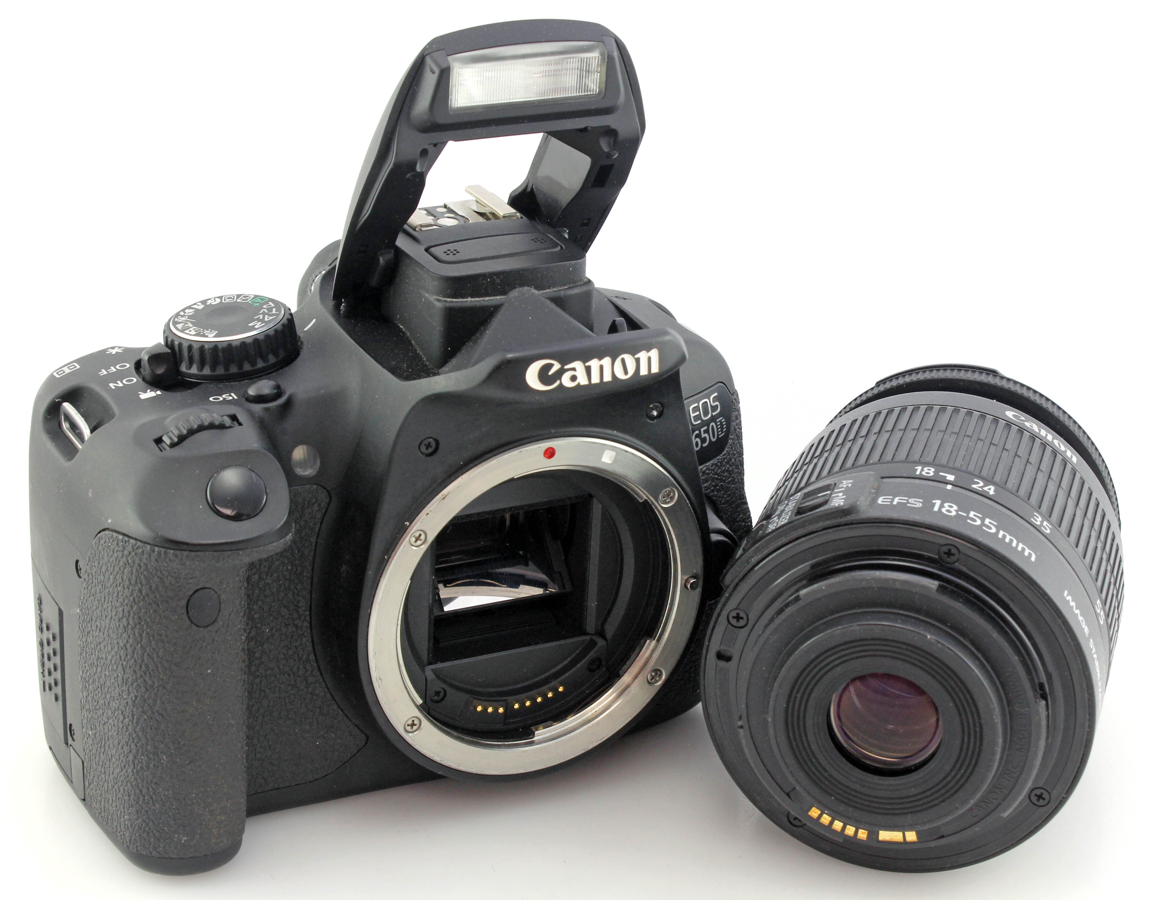 Boxed Canon EOS 650D 18MP APS-C Digital Camera w/ 18-55mm IS II Zoom Lens - Image 3