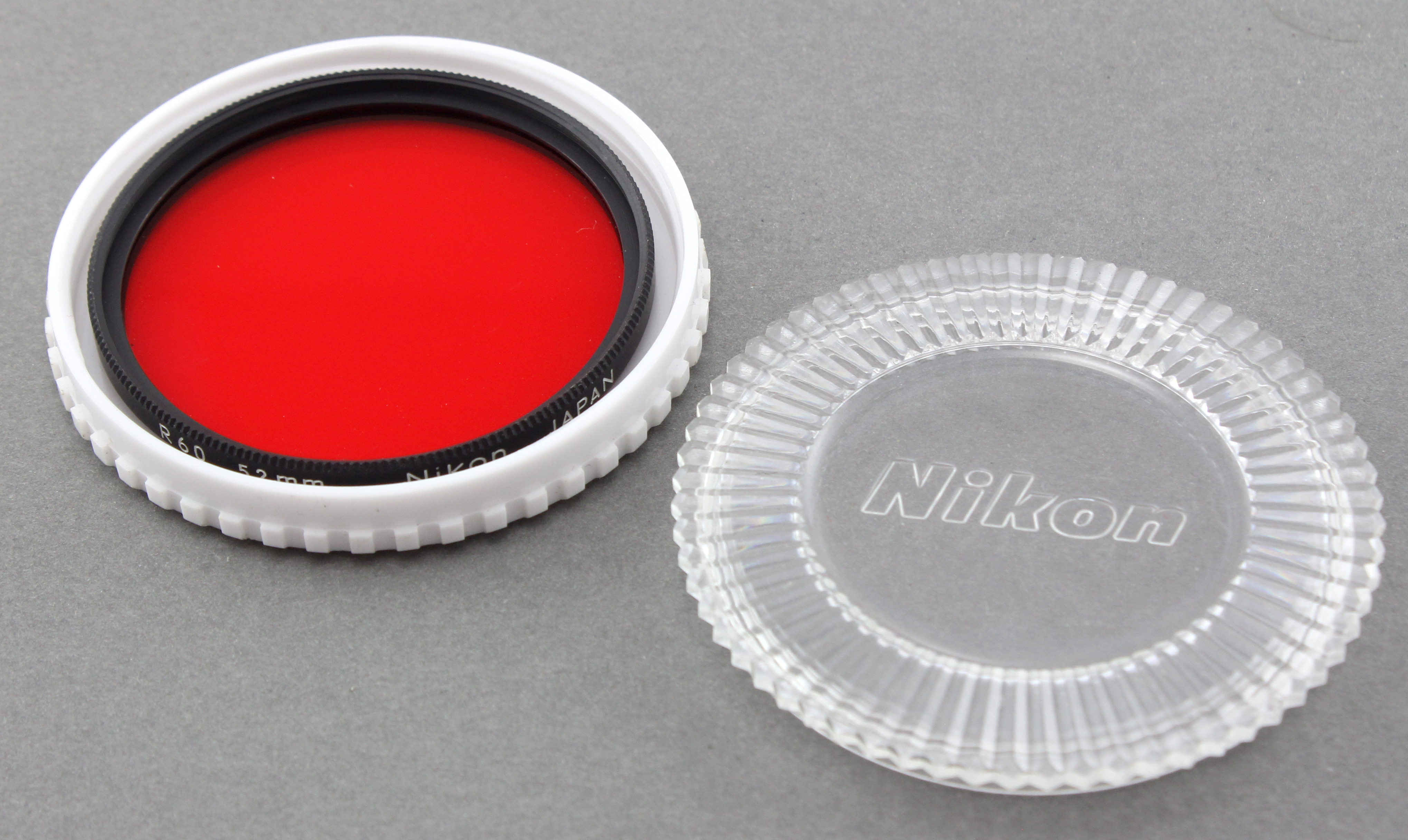 Nikon R60 52mm Red Filter with Original Case - Excellent Condition