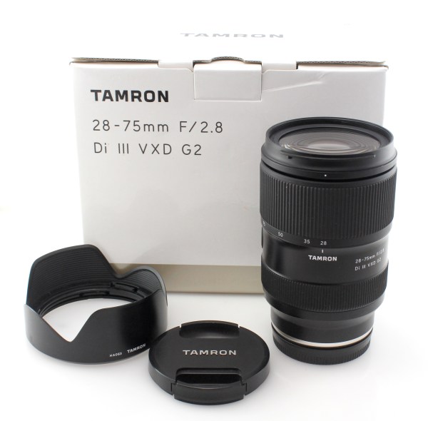 Great Tamron 28-75mm f/2.8 Di III VXD G2 Zoom Lens - Sony FE mount - Great Condition