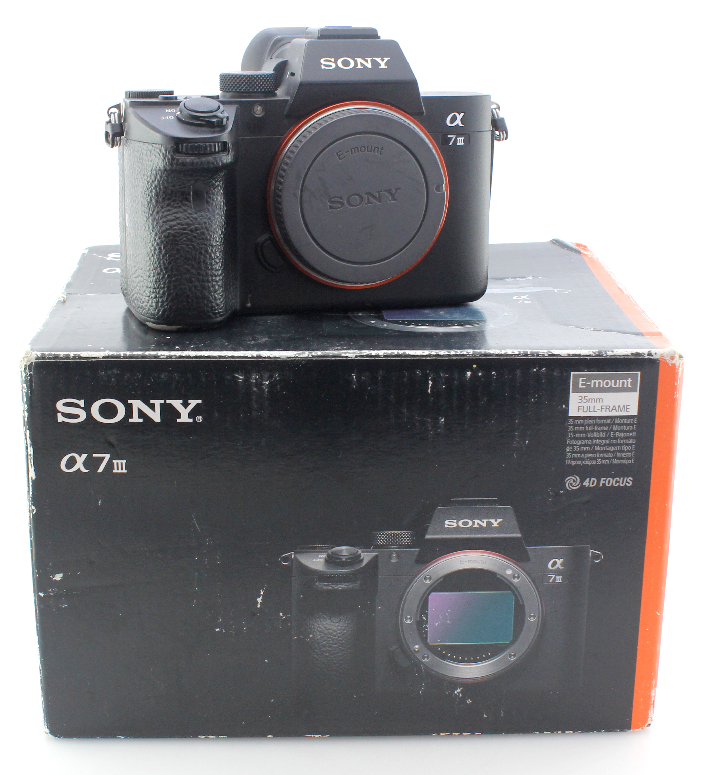 Boxed Sony Alpha A7 Mark III 24.2 MP Full Frame Mirrorless System Camera body - Good Condition
