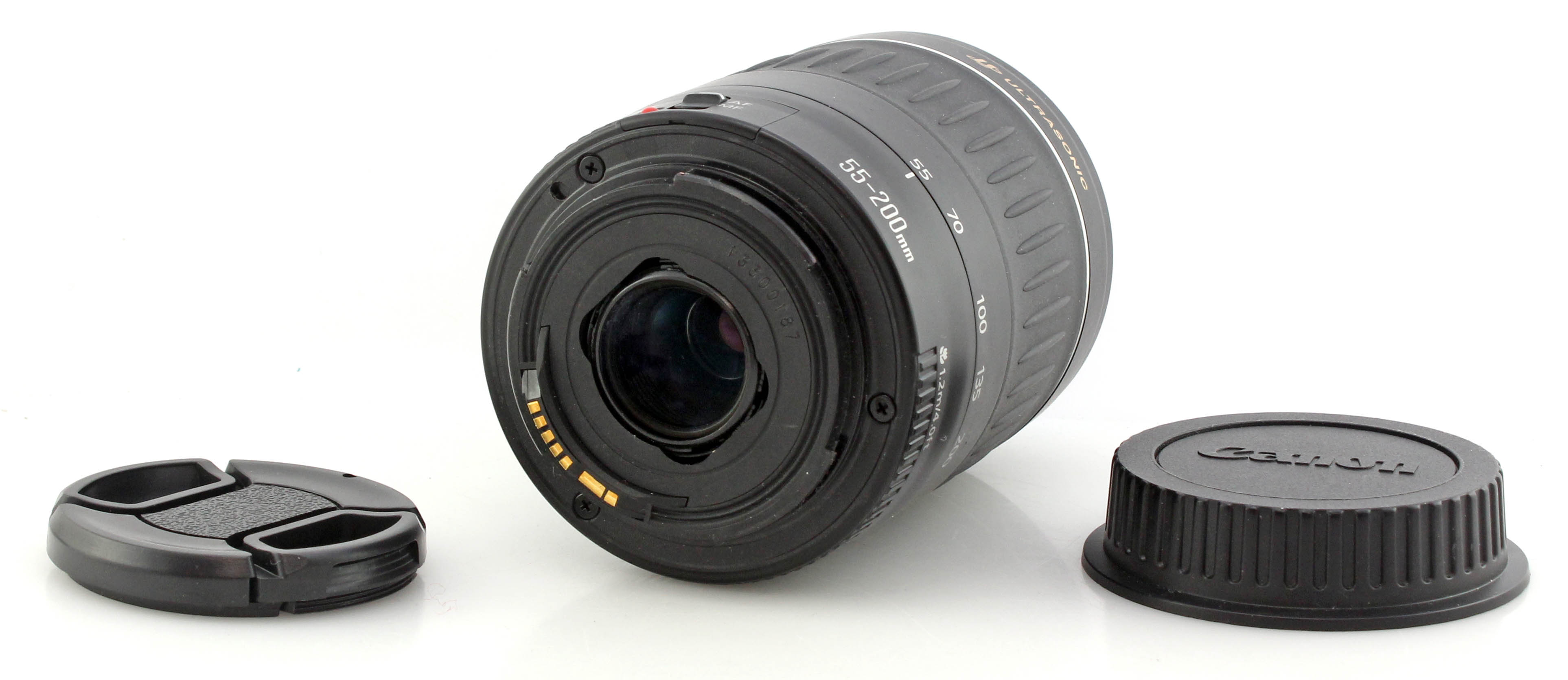 Canon EOS 4000D 18MP APSC Digital SLR Camera Twin Lens Outfit EFS 18-55 II & 55-200mm II Zoom Lens - Image 3