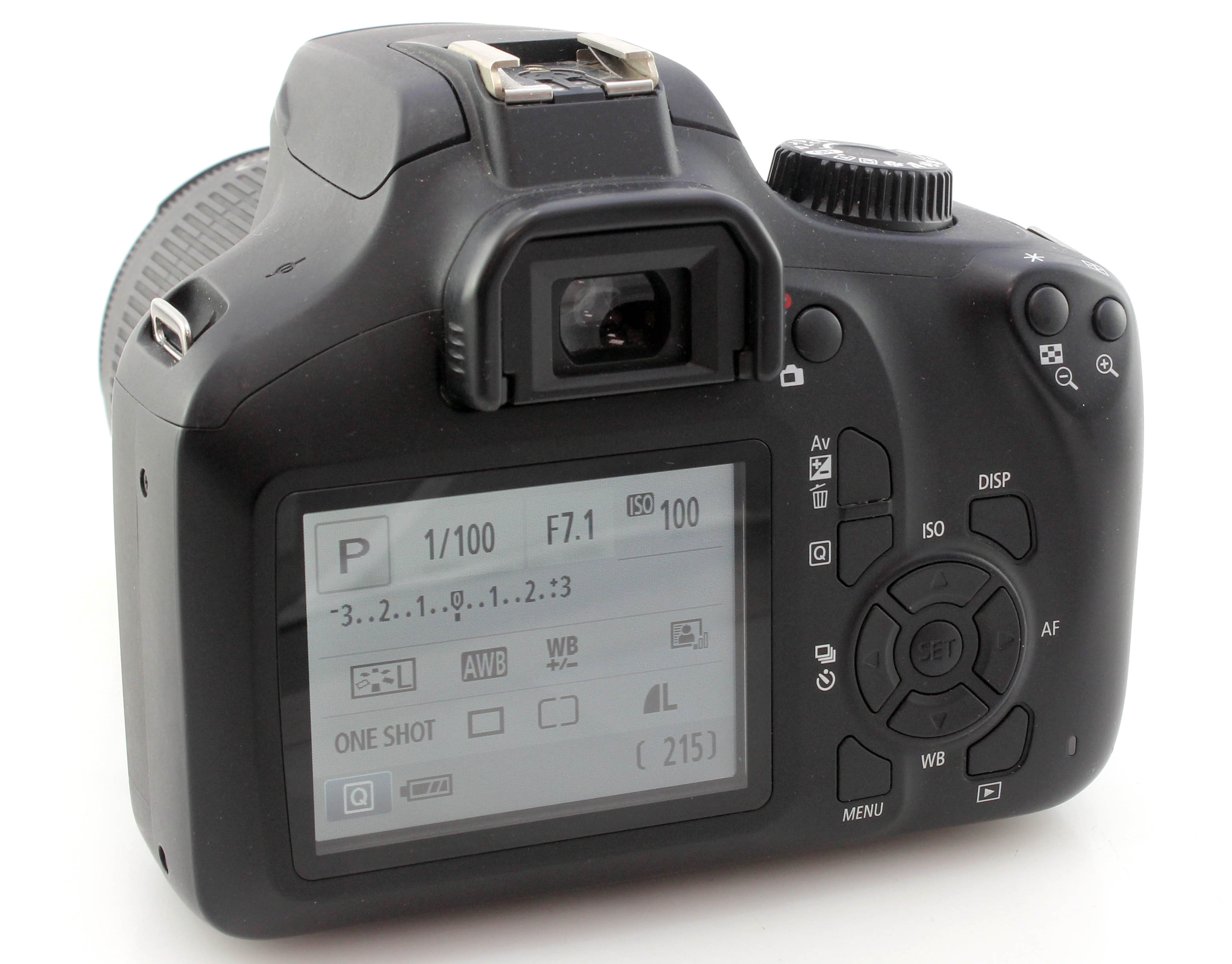 Canon EOS 4000D 18MP APSC Digital SLR Camera Twin Lens Outfit EFS 18-55 II & 55-200mm II Zoom Lens - Image 7