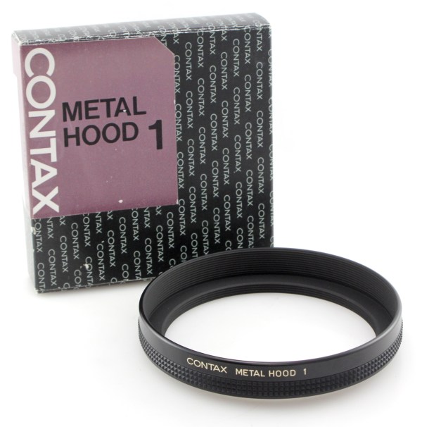 Boxed Contax Metal Hood 1 - 82mm thread - Mint Condition