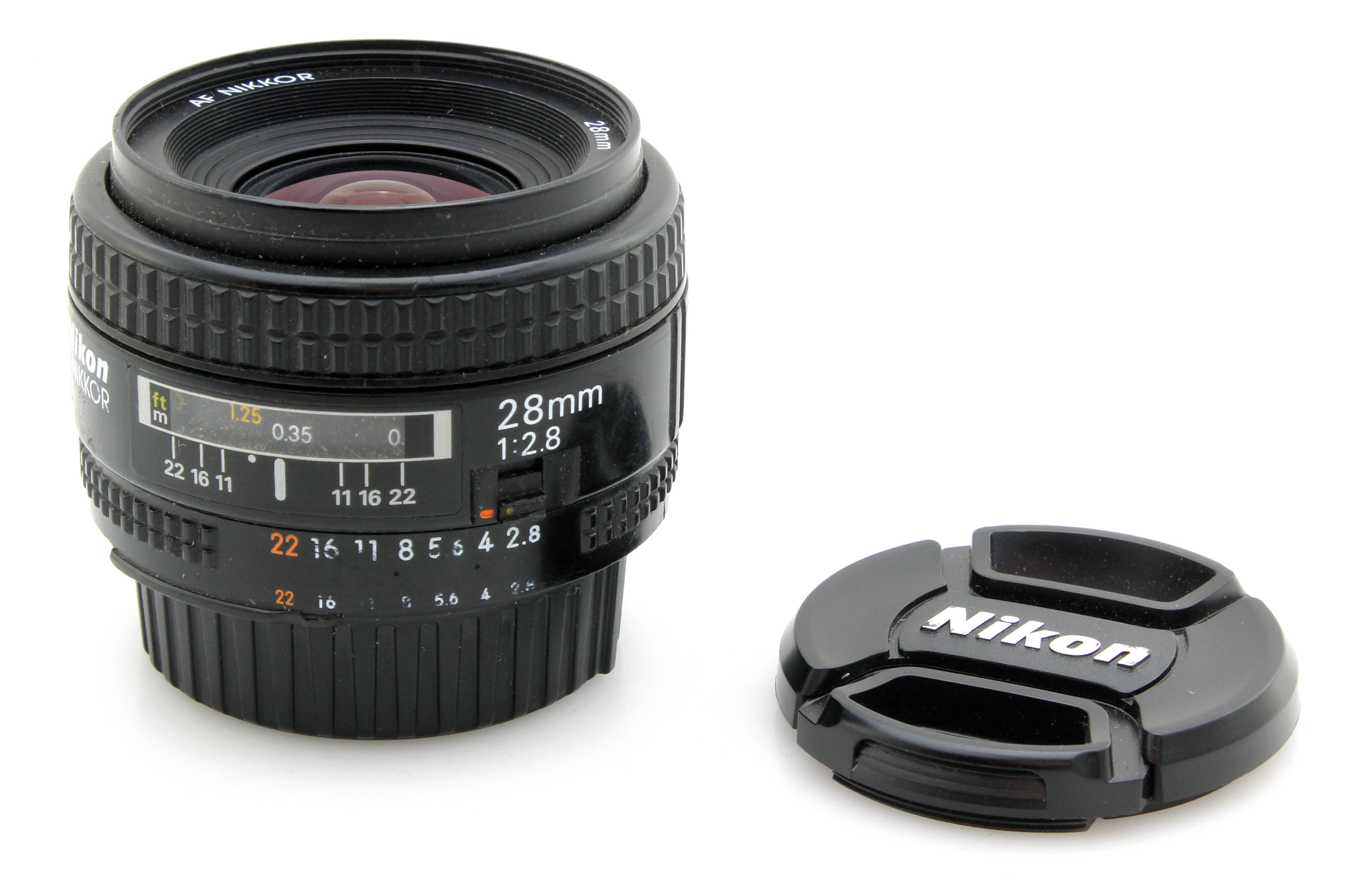 AF Nikkor 28mm f/2.8 D Wide Angle Prime Lens - Nikon F (NAF) Mount - marked - Image 4