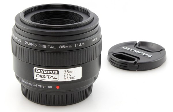 Olympus Zuiko Digital 35mm Macro Lens f/3.5 for Four Thirds DSLR camera (NOT micro 4/3rd)
