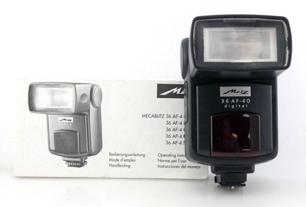 Metz 36 AF-4O Speedlight Flash Unit for Olympus DSLR E-System