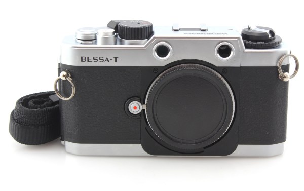 Voigtlander Bessa T 35mm Rangefinder Body Chrome. With Strap.