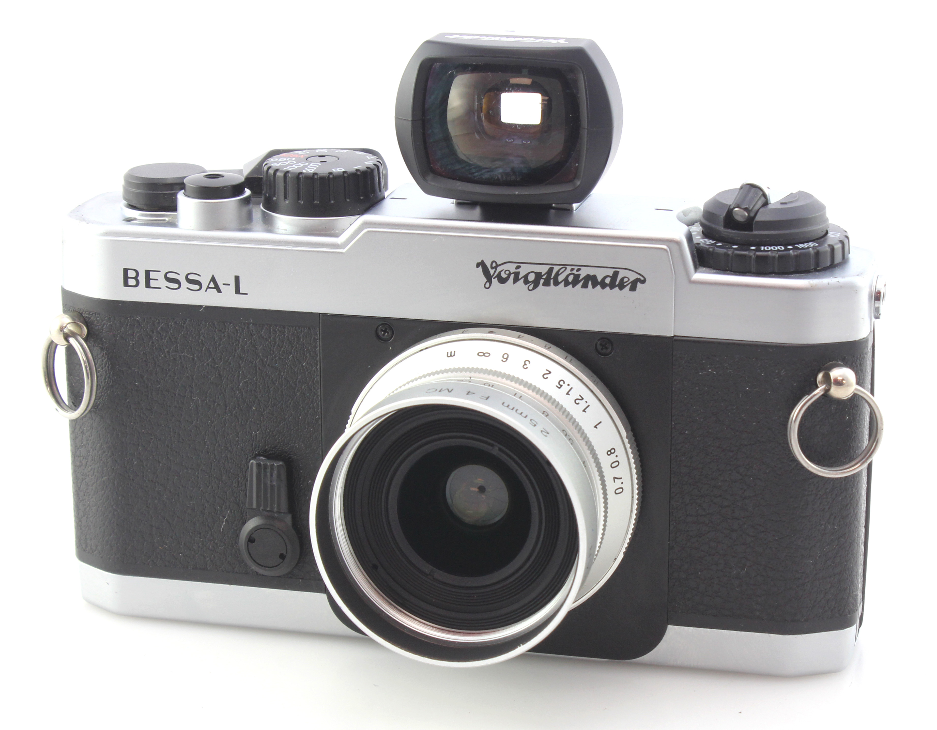 Voigtlander Bessa L with 25mm F4 Snapshot Skopar Lens. 35mm Film Camera - Image 2