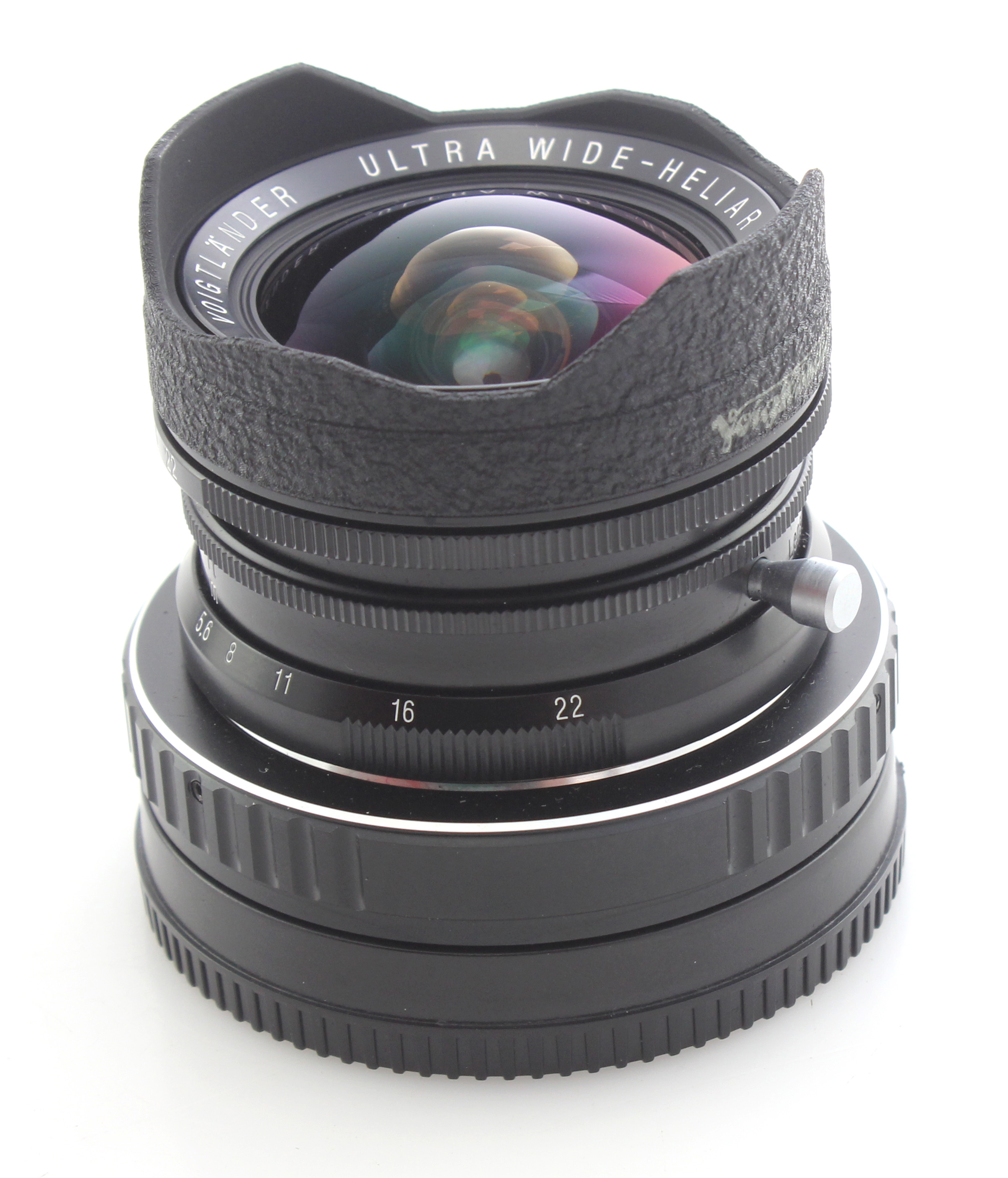 Voigtlander 12mm F5.6 Ultra Wide Heliar Lens Leica LTM W Sony E Mount adapter & Viewfinder - Image 3