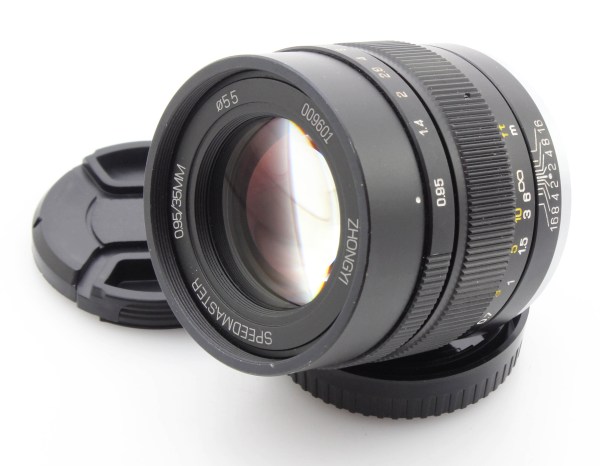 Zhongyi Speedmaster 35mm F0.95 Large Aperture Lens for Fujifilm Fuji x mount X-T5 S20 T4 T3 Camera