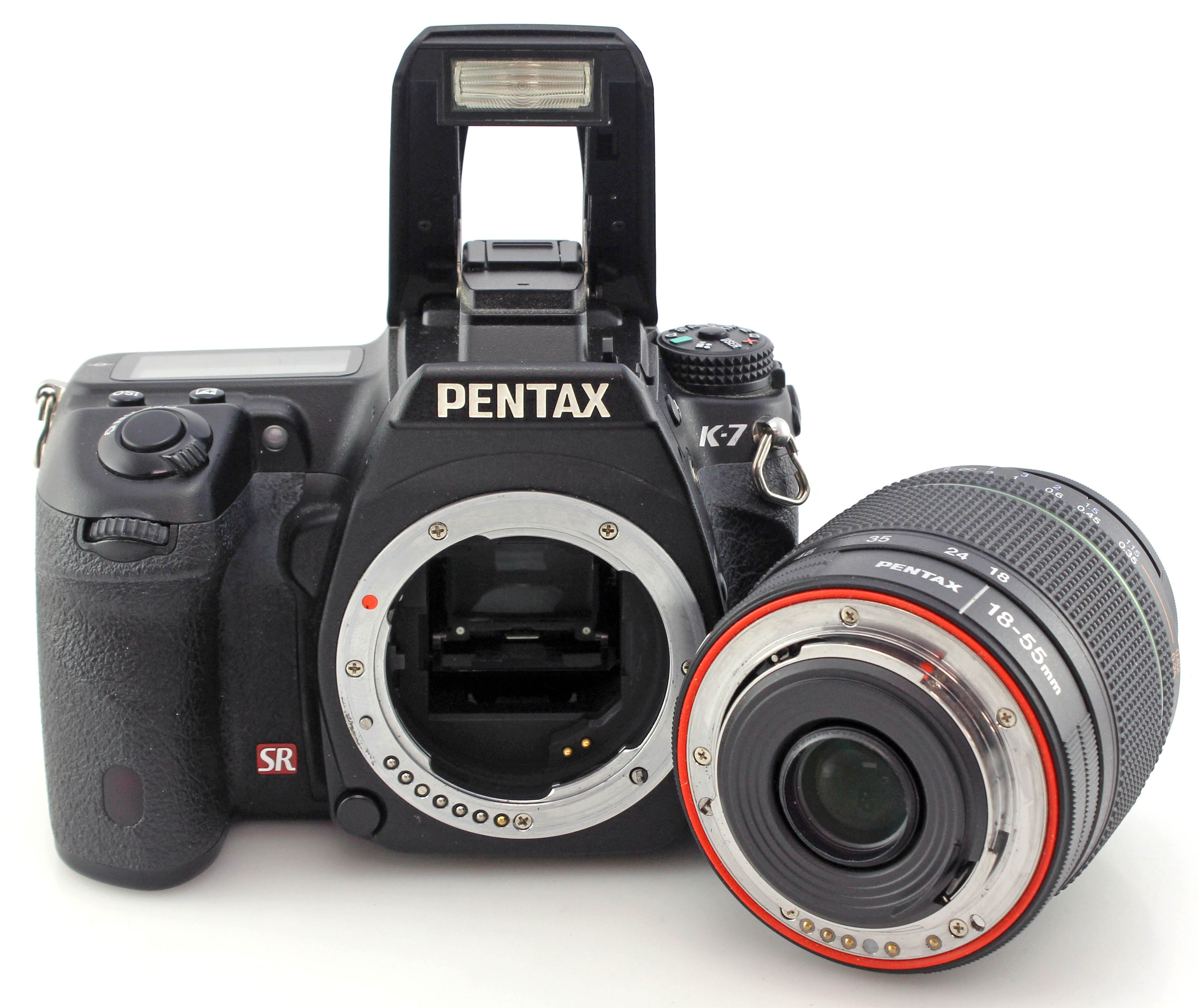 Pentax K-7 -14.6MP APS-C DSLR Camera + 18-55mm f/3.5-5.6 Zoom Lens + Grip - Image 4