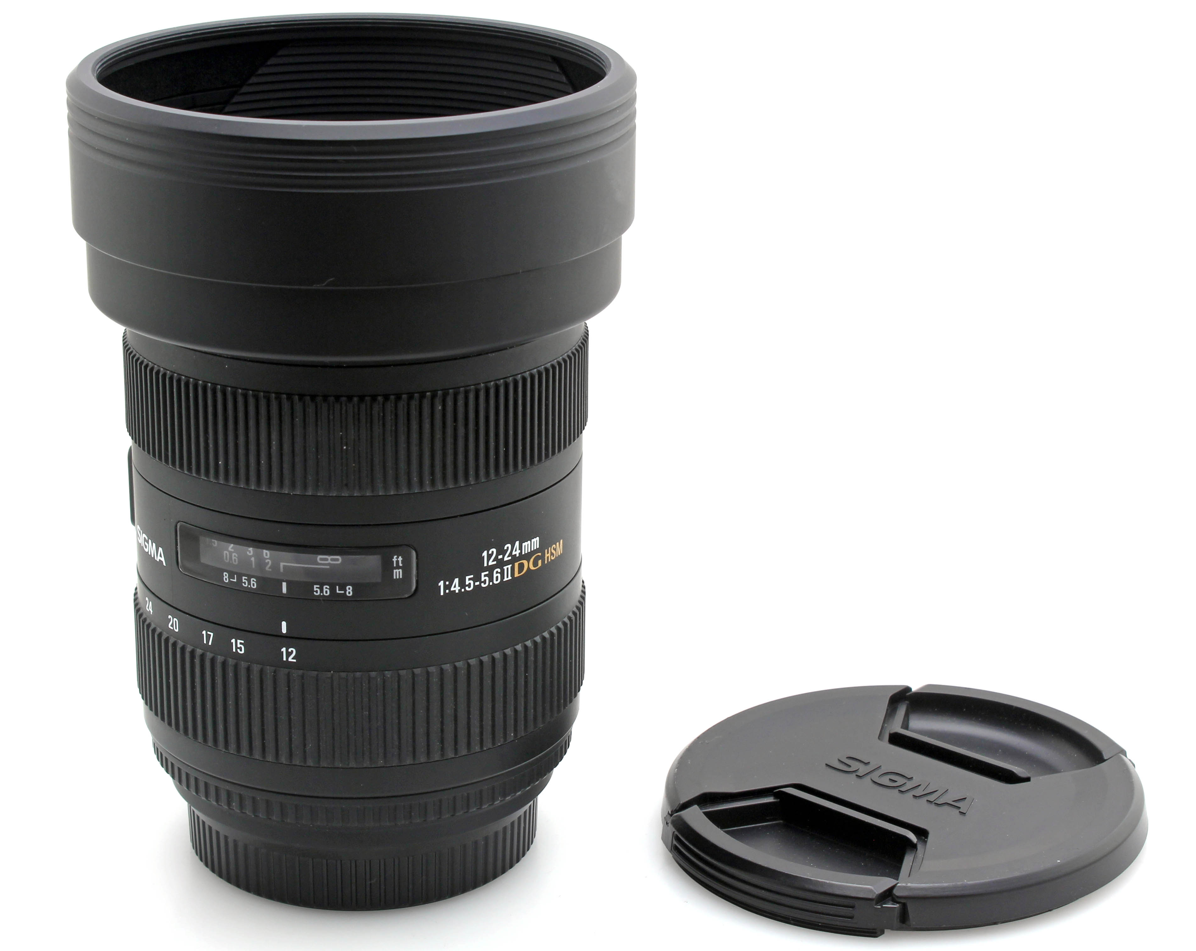 Sigma EX 12-24mm f/4.5-5.6 II DG HSM Wide Angle Zoom Lens - SONY A DSLR Minolta AF fit - Image 2