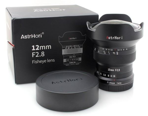 Boxed Astrihori 12mm f2.8 Fisheye Prime Lens - Z mount - Excellent/Mint Condition