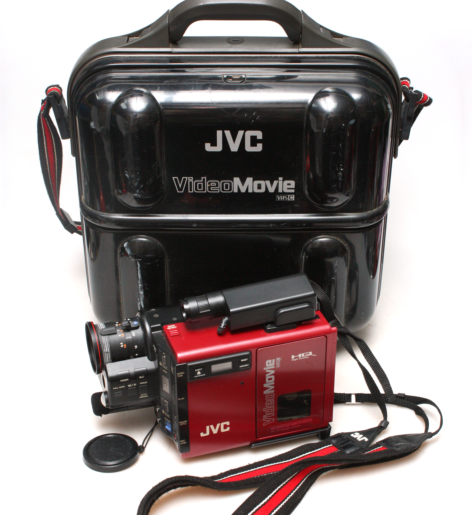 JVC GR-C7E Vintage Camcorder Camera, Accessories & Case, Untested