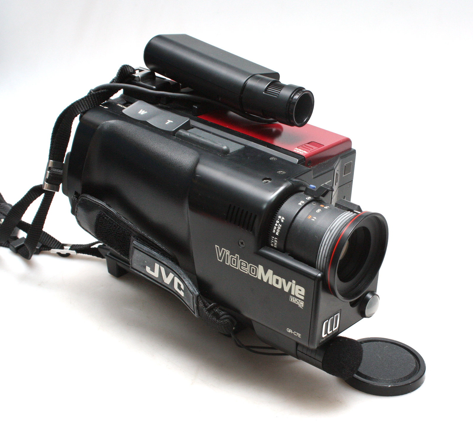 JVC GR-C7E Vintage Camcorder Camera, Accessories & Case, Untested - Image 3