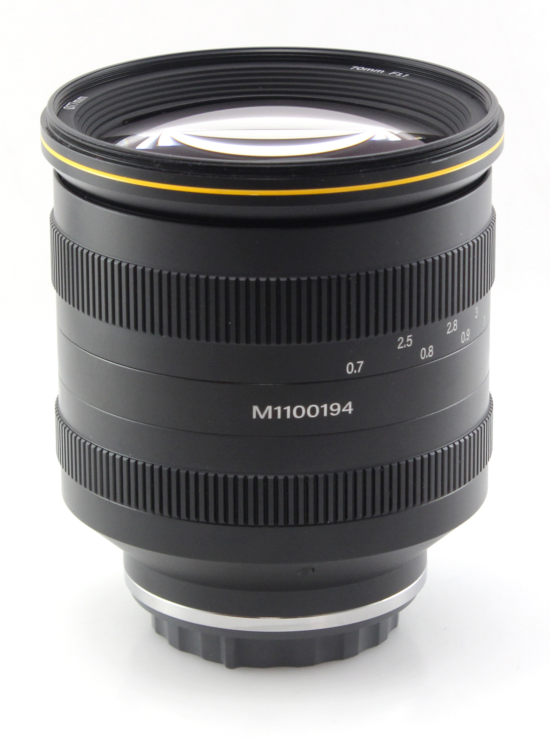 Boxed Kamlan 70mm f1.1 Manual Focus Prime Lens - Fuji X mount - Mint Condition - Image 3