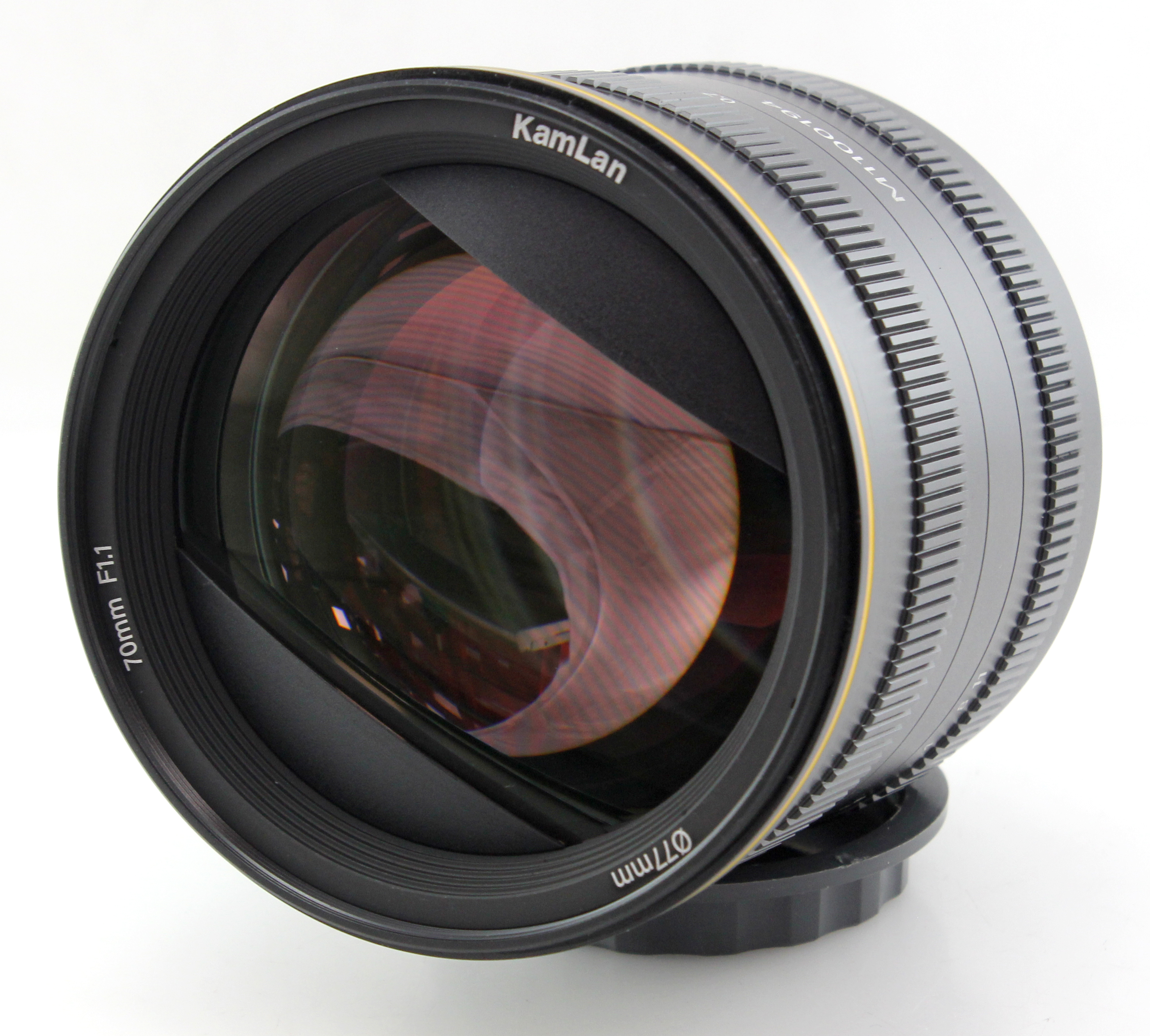 Boxed Kamlan 70mm f1.1 Manual Focus Prime Lens - Fuji X mount - Mint Condition - Image 4