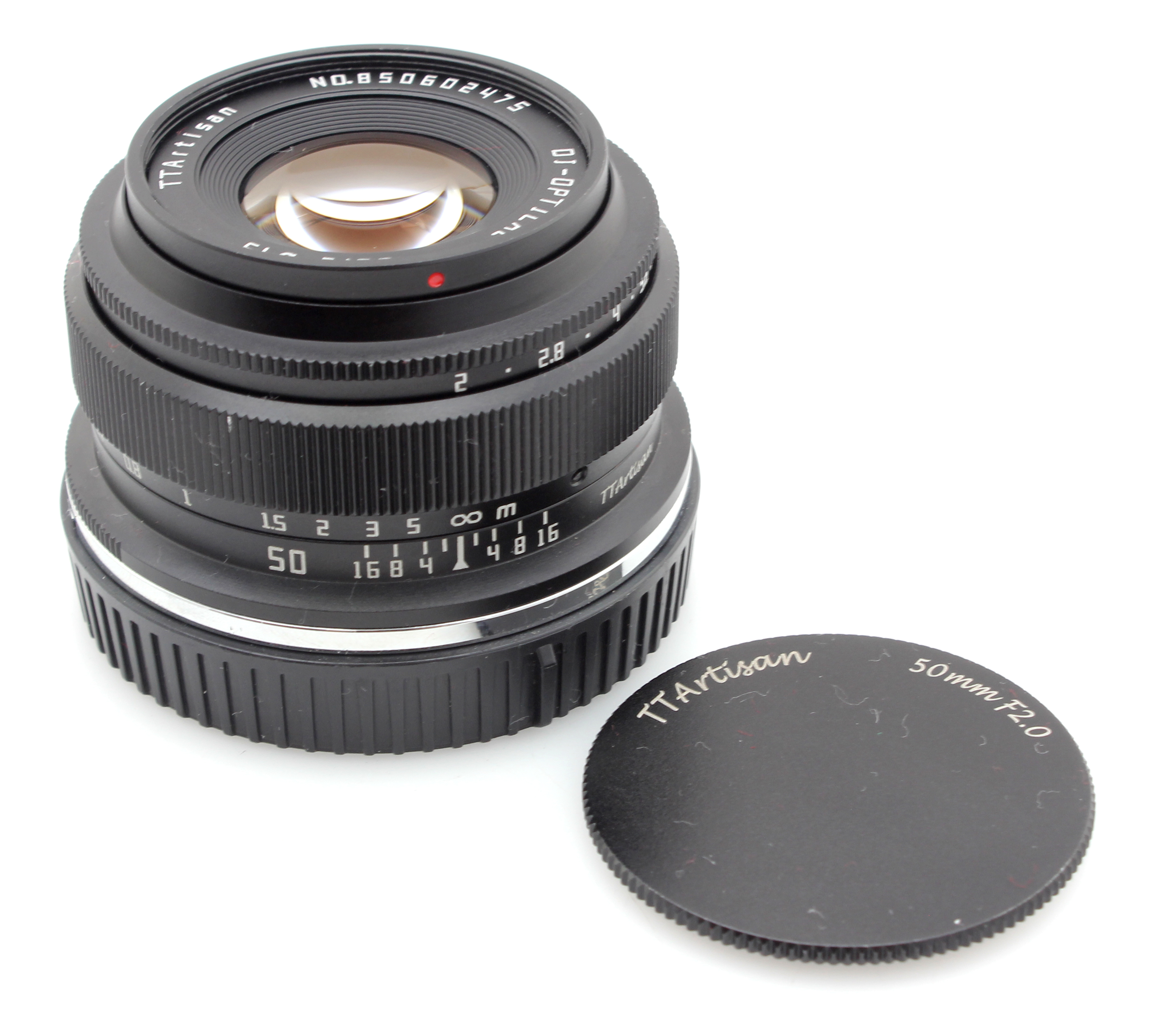 TTArtisan 50mm f2 Manual Focus Lens - Nikon Z mount - Excellent Condition