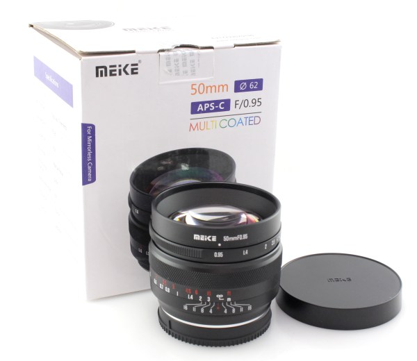 Boxed Meike 50mm f0.95 Manual Focus Prime Lens - Sony E Mount - Mint Condition