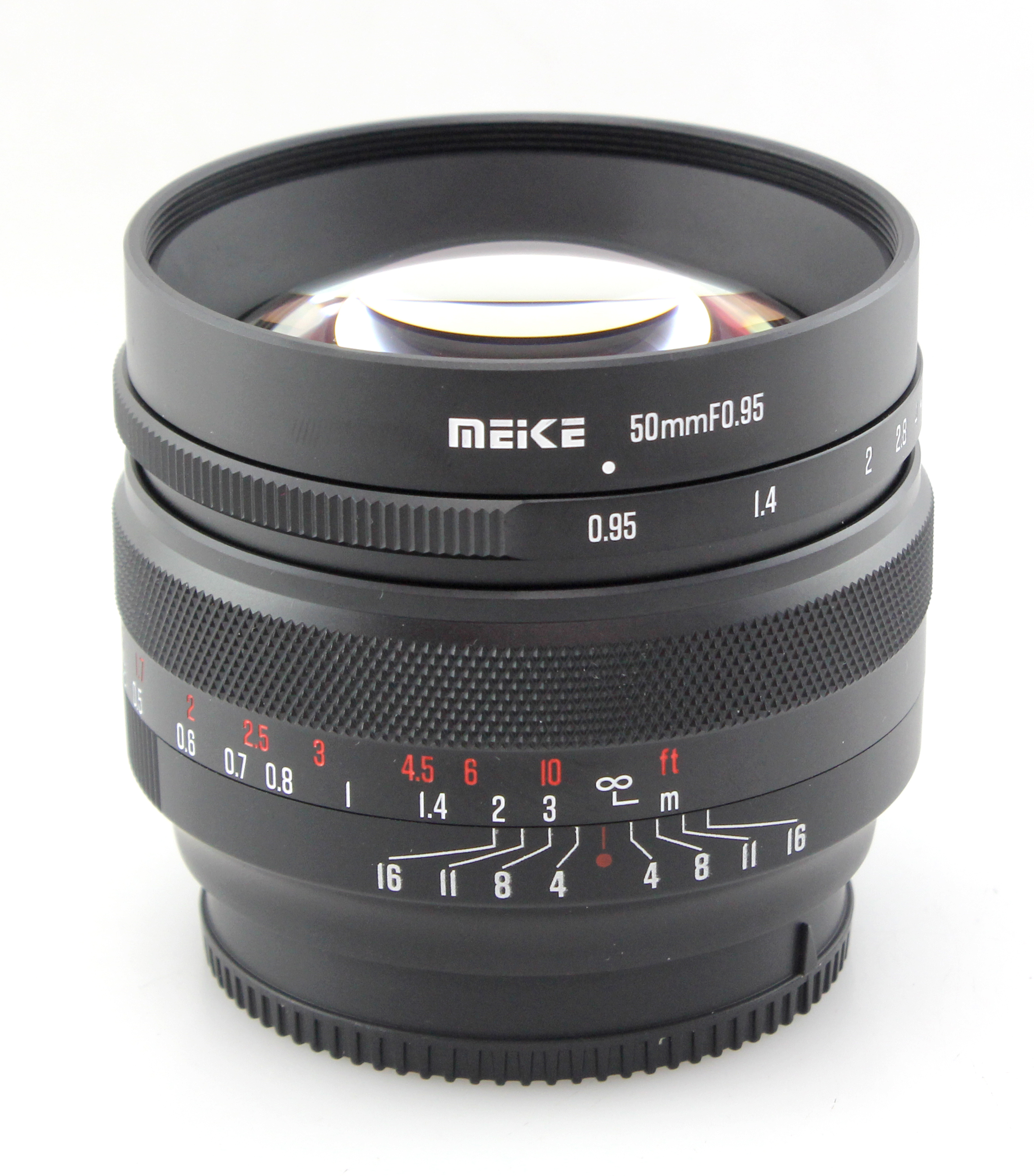 Boxed Meike 50mm f0.95 Manual Focus Prime Lens - Micro 4/3 Mount - Mint Condition - Image 2