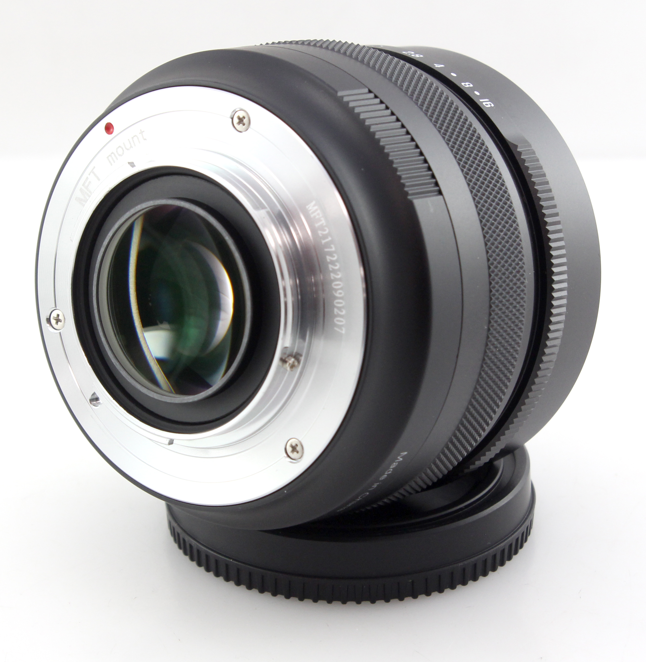 Boxed Meike 50mm f0.95 Manual Focus Prime Lens - Micro 4/3 Mount - Mint Condition - Image 5