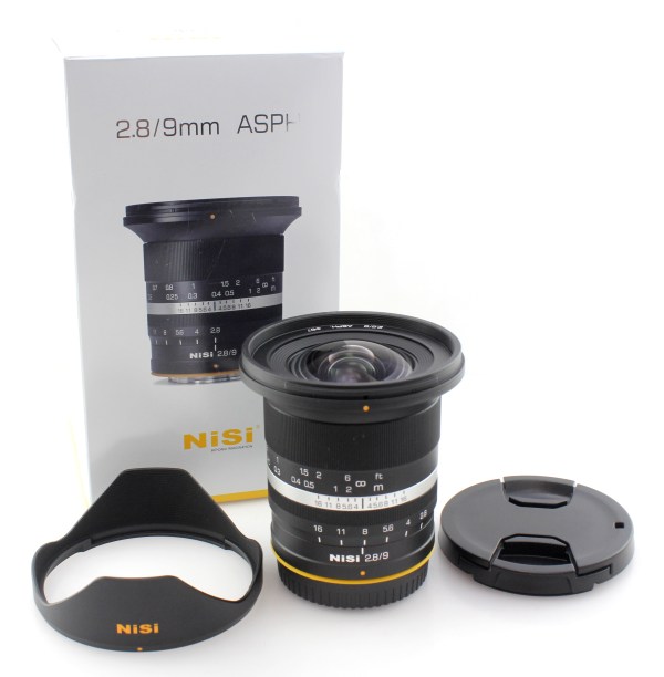 Boxed Nisi 9mm F2.8 Super Wide Lens - Fuji X mount - Excellent Condition
