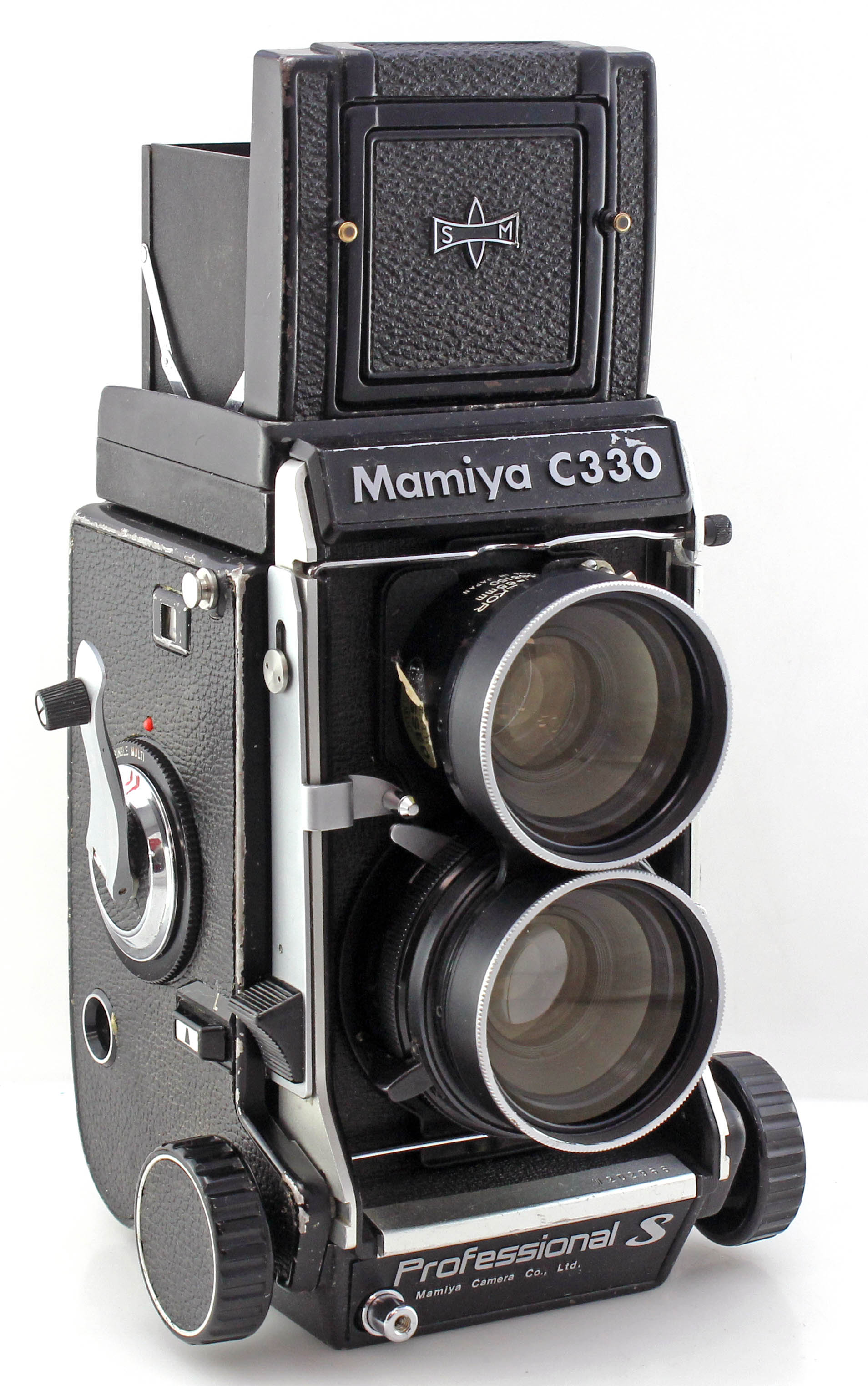 Mamiya C330 Professional S TLR Medium Format Camera W/ Blue Dot 65mm F3.5 Wide Lens - Image 2