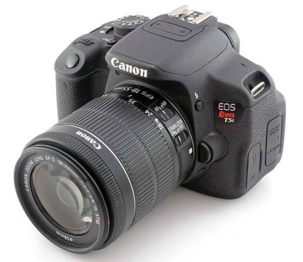 Canon Rebel T5i (EOS 700D)- 18MP APS-C Digital Camera + EF-S 18-55mm IS STM lens