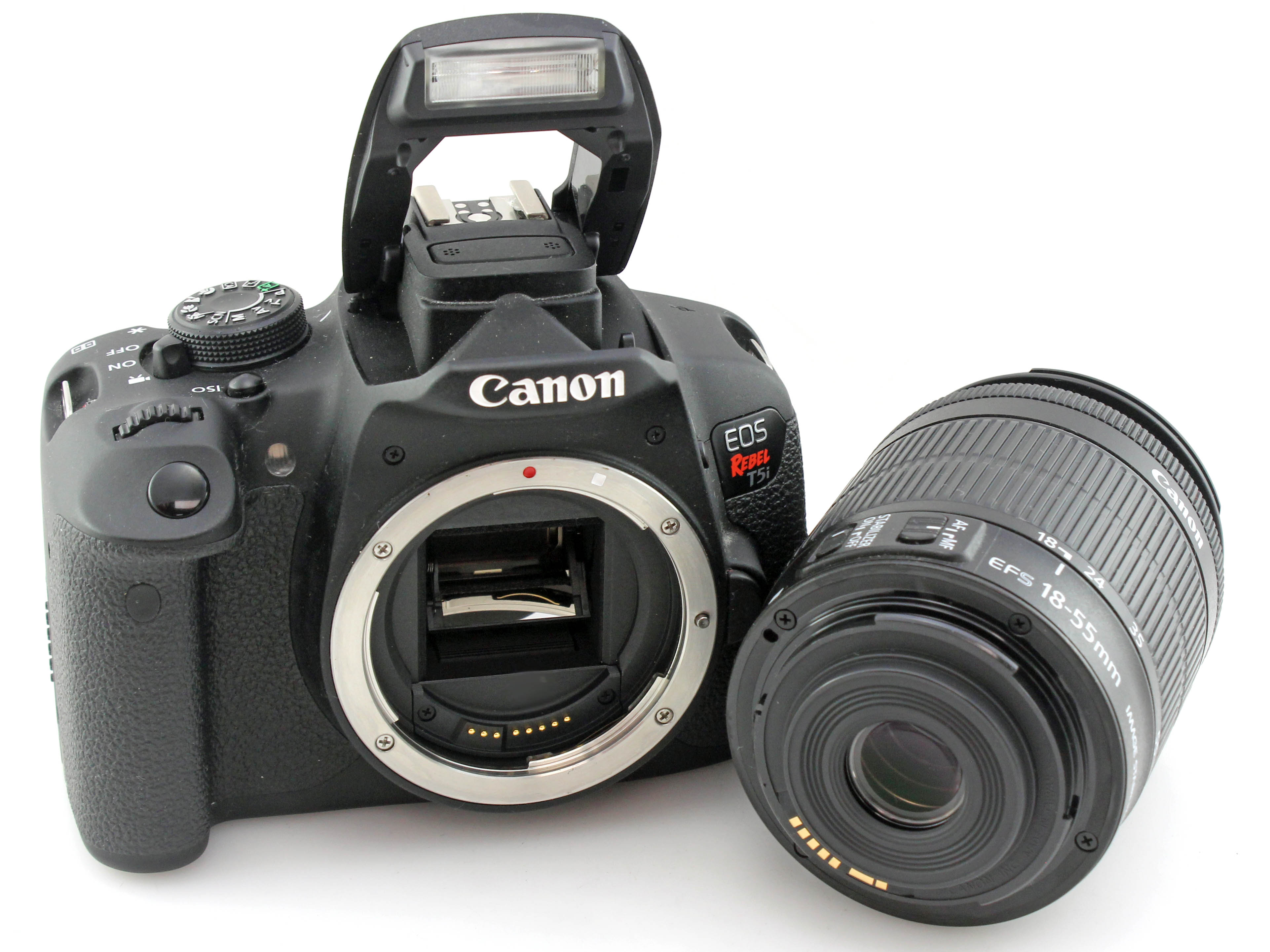 Canon Rebel T5i (EOS 700D)- 18MP APS-C Digital Camera + EF-S 18-55mm IS STM lens - Image 5