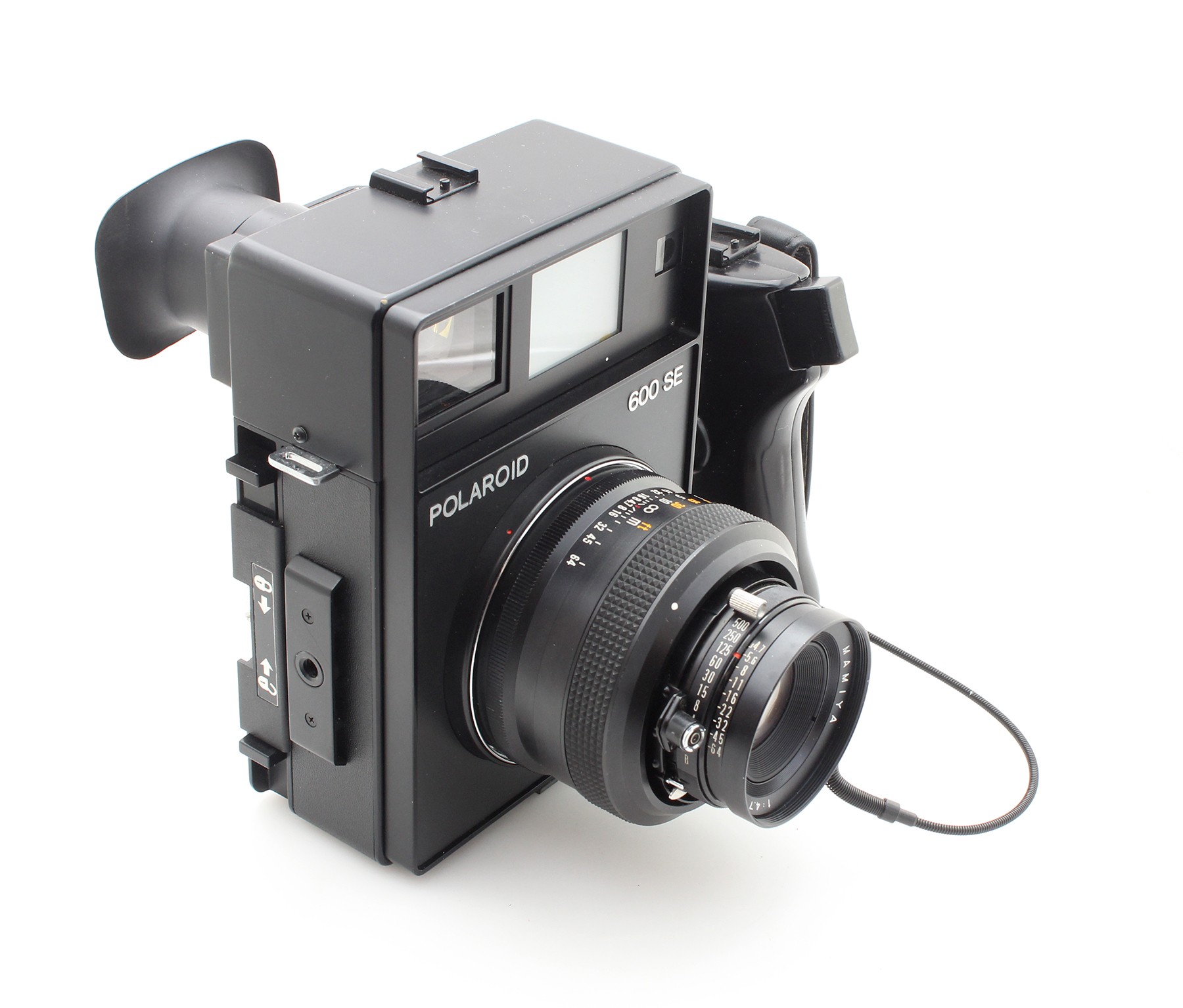 Polaroid 600SE Rangefinder Camera + Mamiya 127mm + a Polaroid and 2x Roll Film Backs - Image 4