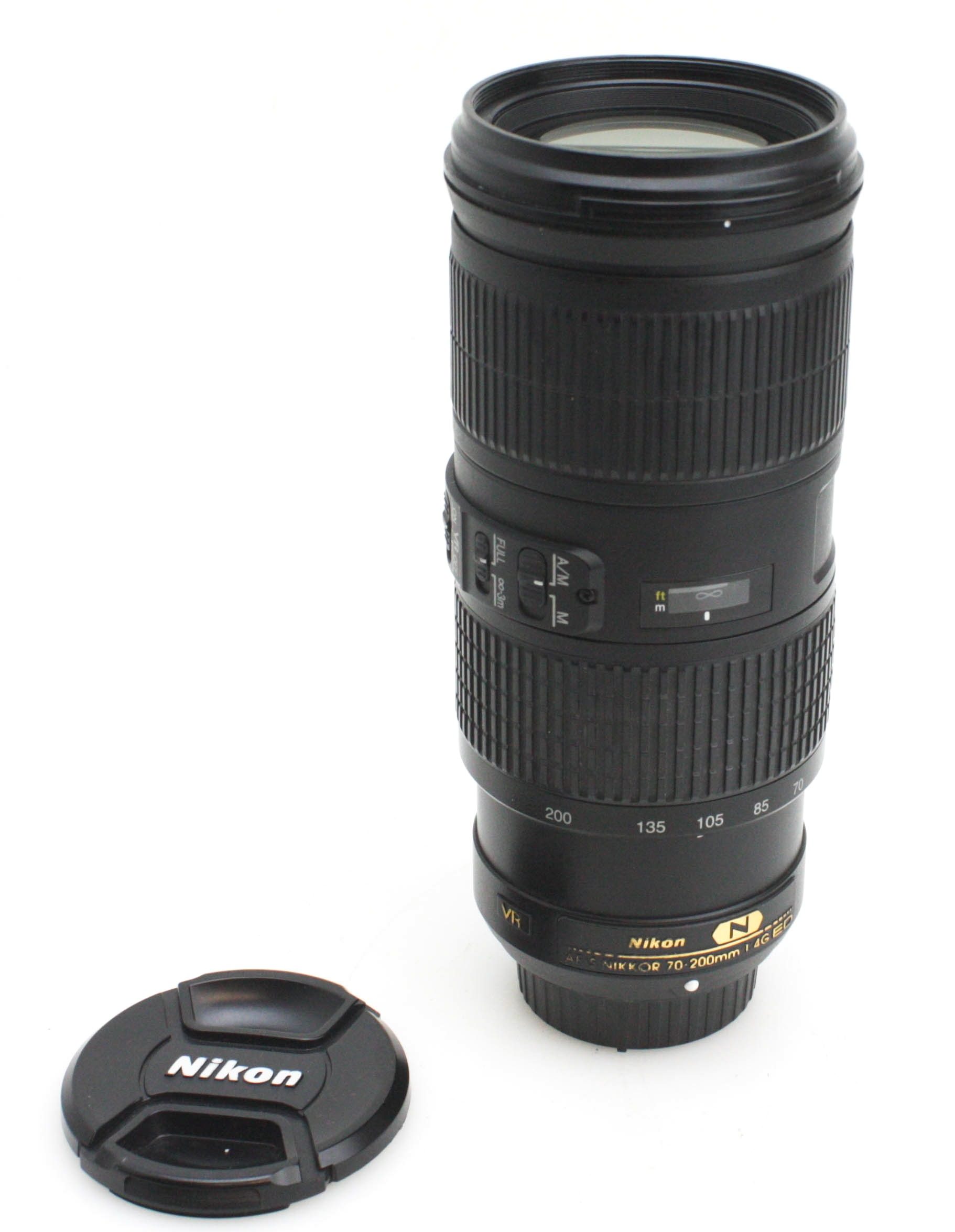 Nikkor AF-S 70-200mm f4 G N Ed Tele Zoom Lens - Nikon AF NAF Fit