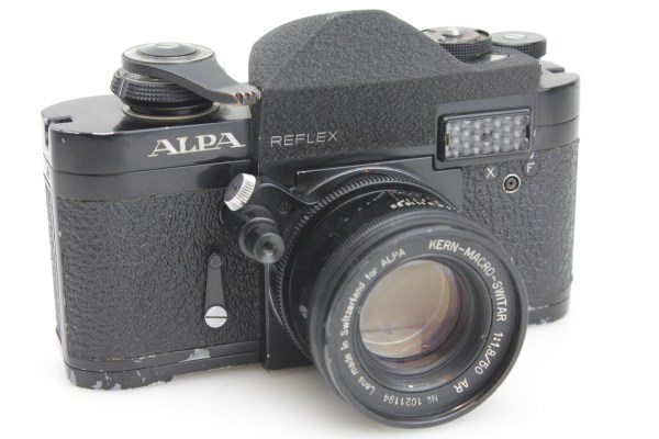 ALPA 6c 35mm film SLR Camera & Kern MACRO SWITAR 50mm f/1.8 lens