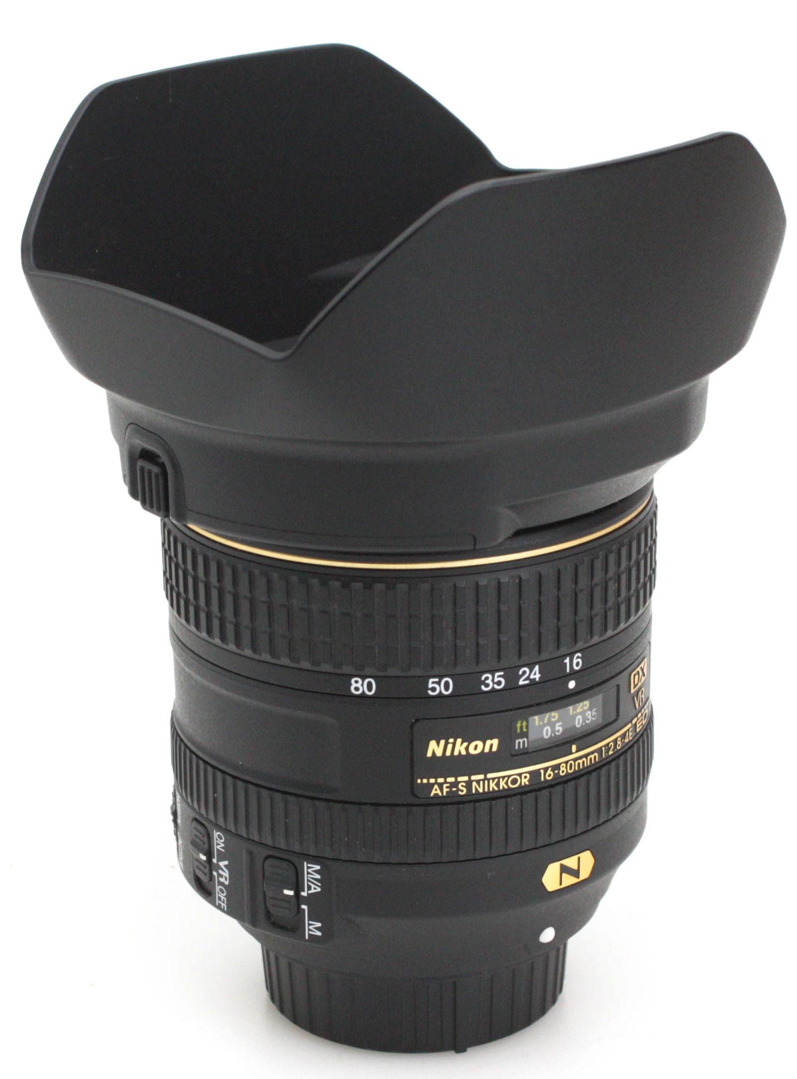Nikon AF-S DX Nikkor 16-80mm f2.8-4 E ED VR IF Aspherical Zoom Lens