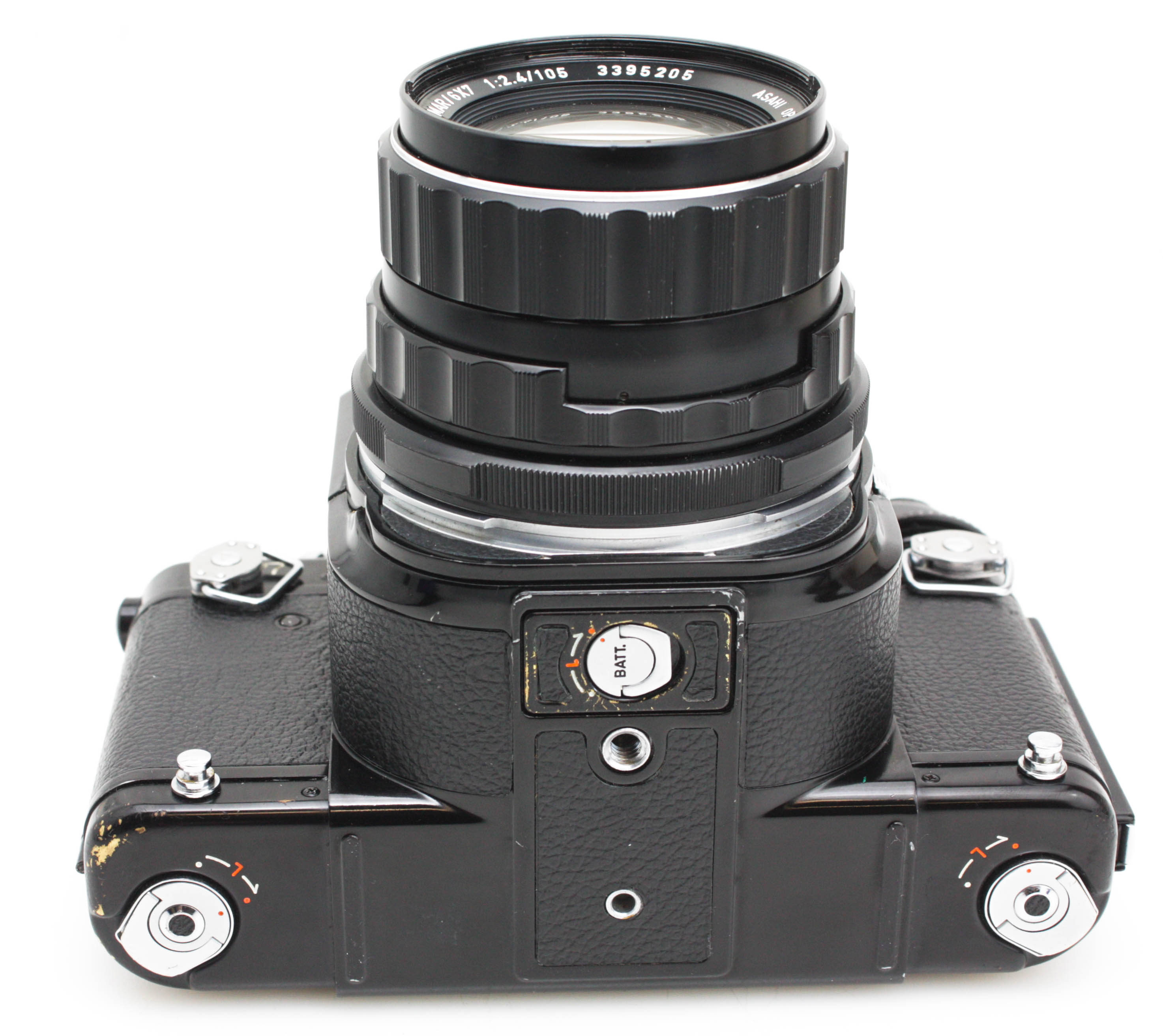 Pentax 6x7 Medium Format Film Camera w/ 105mm f/2.4 Lens & TTL prism - Image 5