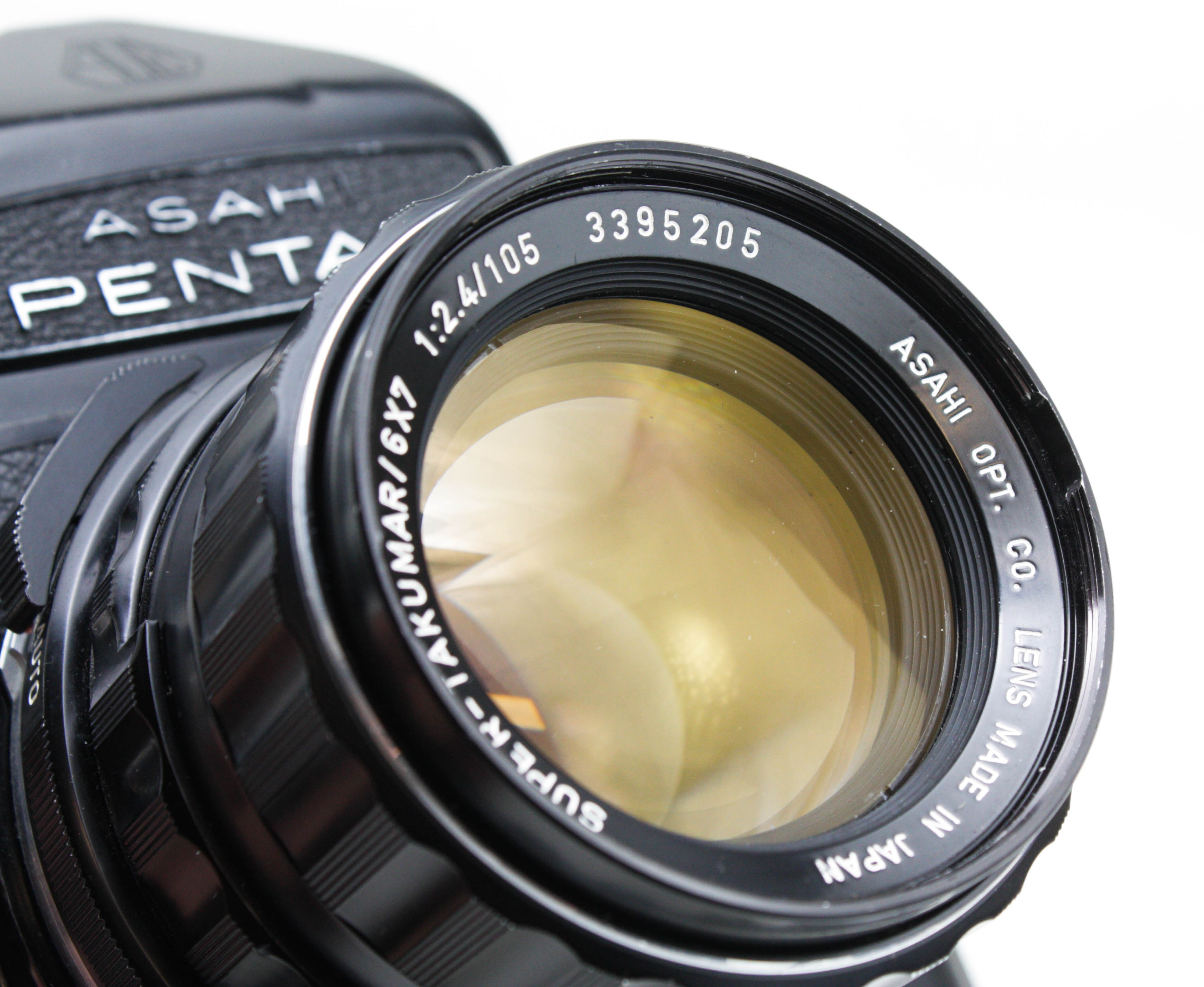 Pentax 6x7 Medium Format Film Camera w/ 105mm f/2.4 Lens & TTL prism - Image 6
