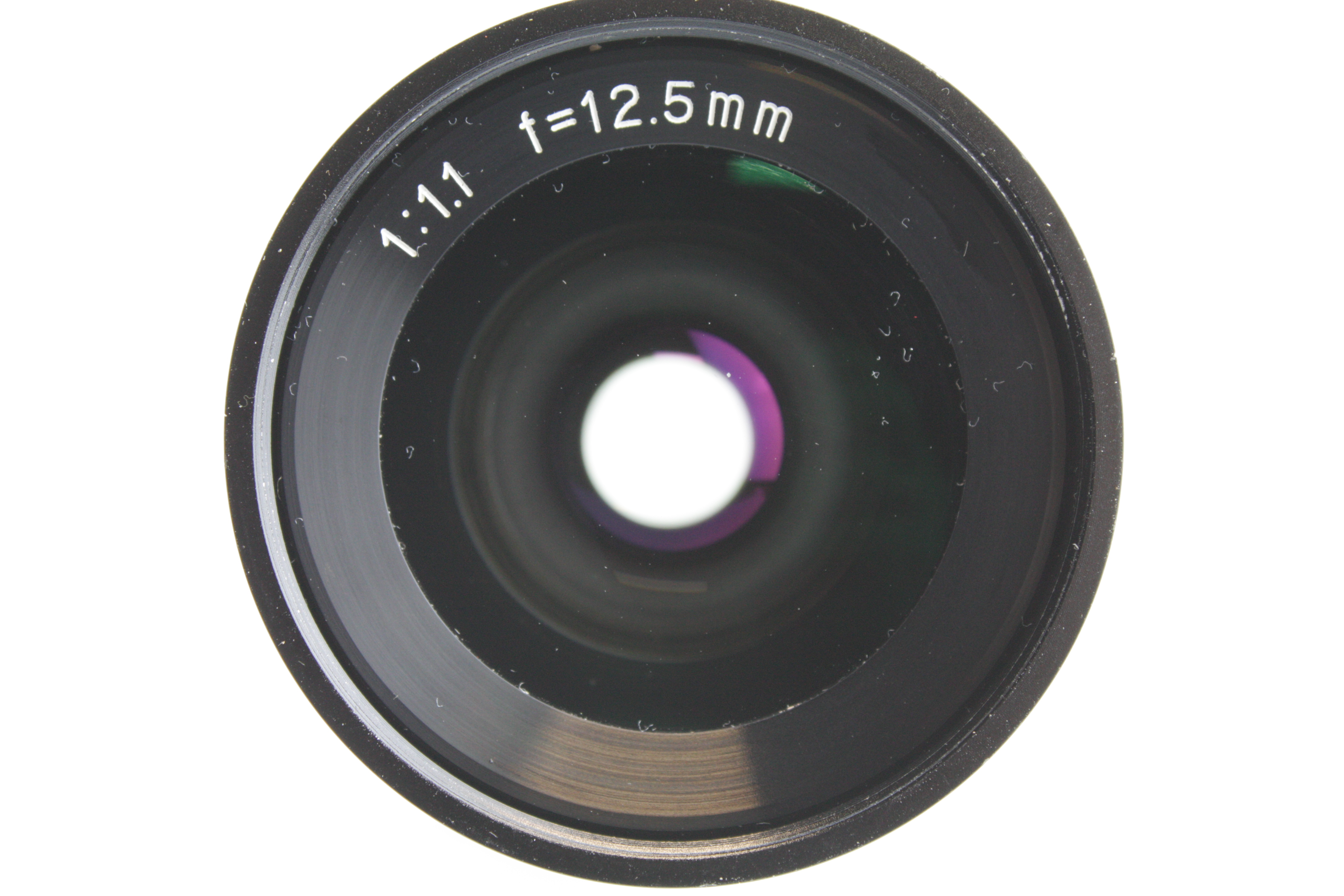 FAST 12.5mm f/1.1 CCTV / Movie or Cine Lens - C mount screw / 25mm - Image 2